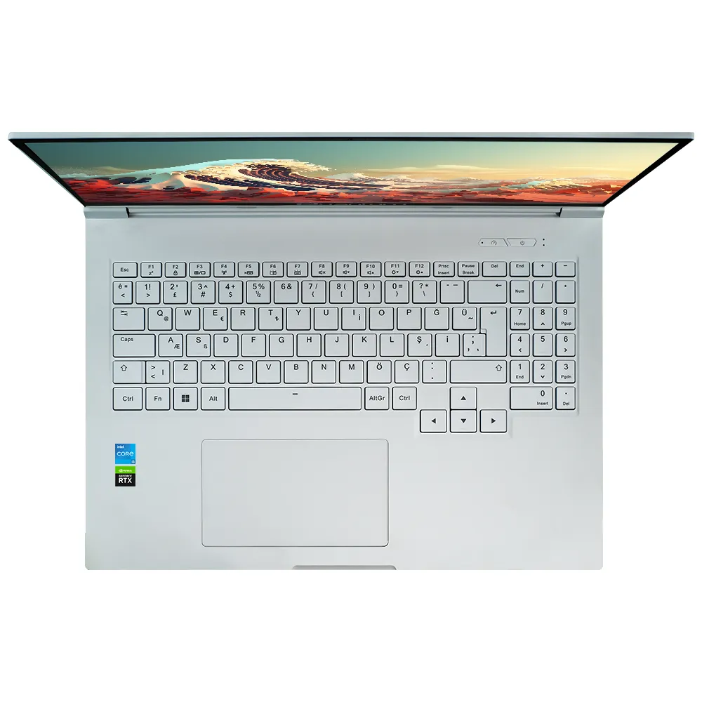 Quantum WhiteFang G5035 intel i5-13420H 16GB 512GB RTX3050 4GB HDMI 16" FreeDos Gaming Notebook görsel 3