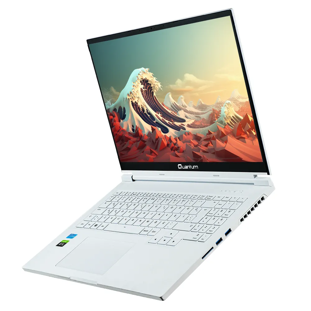 Quantum WhiteFang G5040 intel i5-13420H 8GB 256GB RTX3050 4GB HDMI 16" FreeDos Gaming Notebook görsel 5