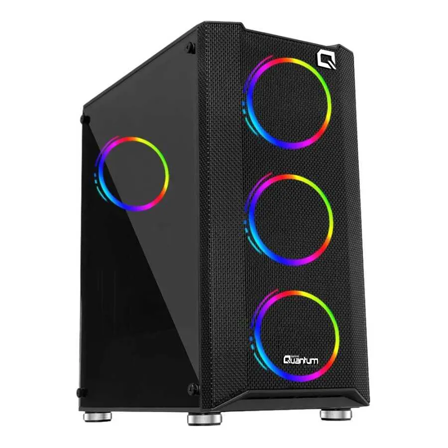 Quantum Gaming QG-9405G Panda PN1310 AMD Ryzen 5 7500F 16GB DDR5 512GB NVMe SSD RTX 5060 8GB görsel 1