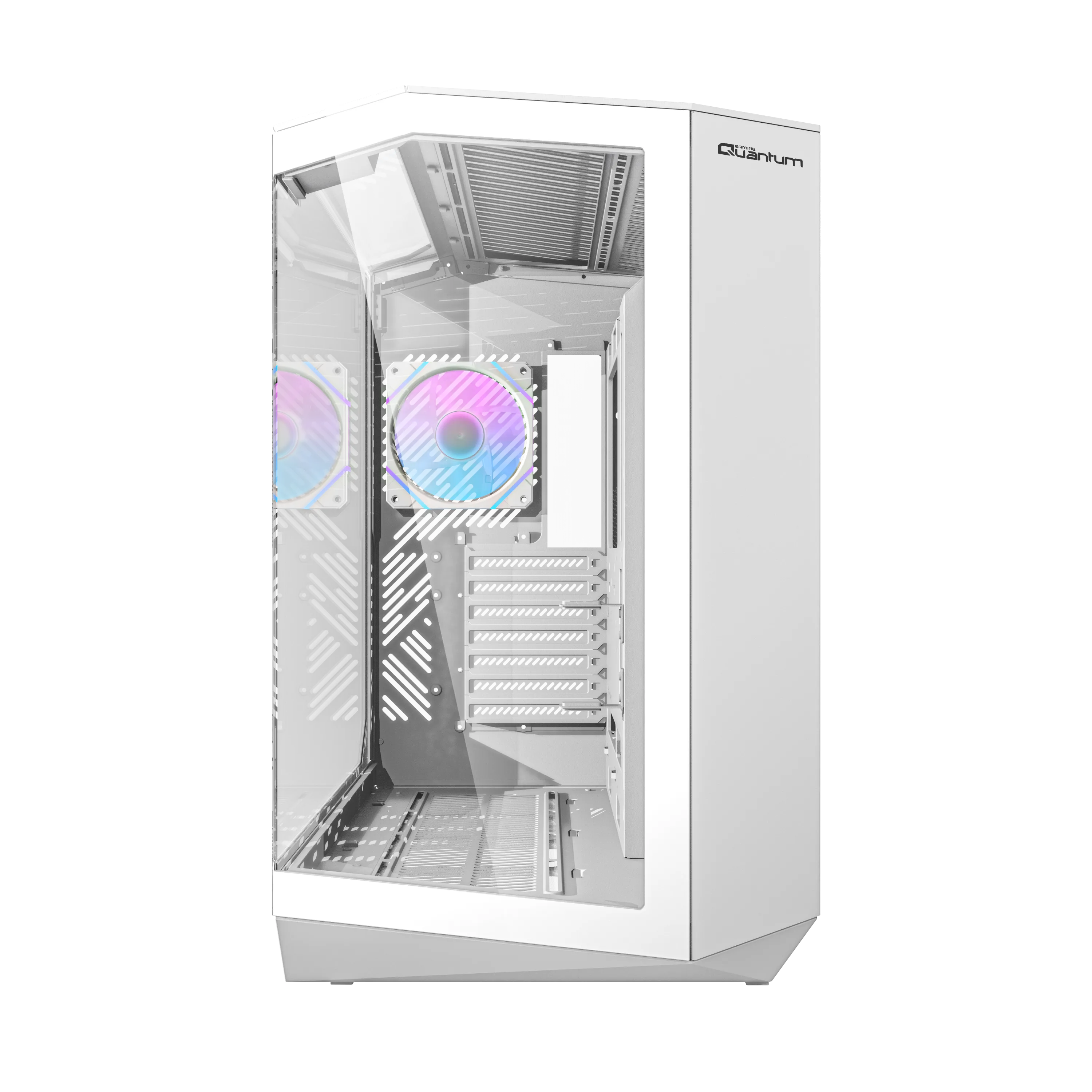 Quantum Gaming Proxima White PW1215 I5 14400F 16GB Ddr5 512GB Nvme RTX5060 8gb Masaüstü Oyuncu Bilgisayarı görsel 2