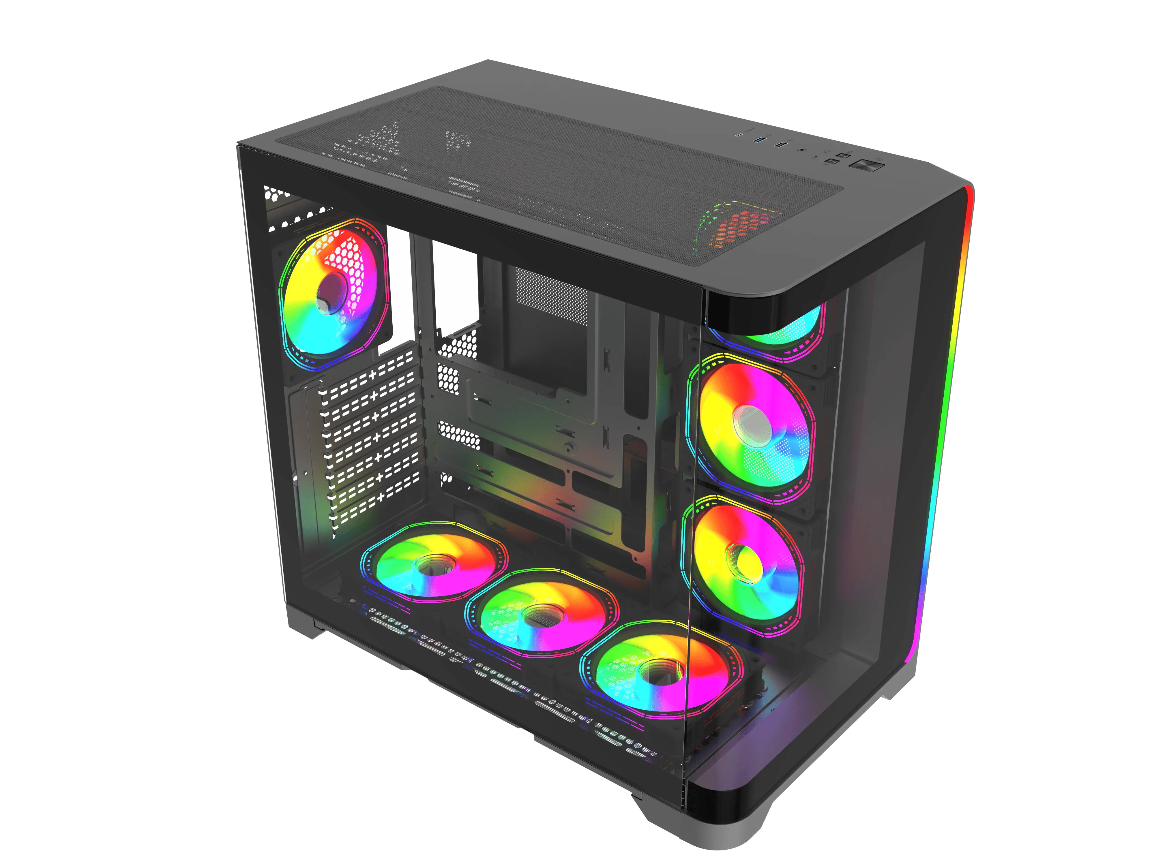 Quantum Gaming StormForge Ryzen 5 5600X 16GB DDR4 512GB NVMe RTX5060 Freedos görsel 4