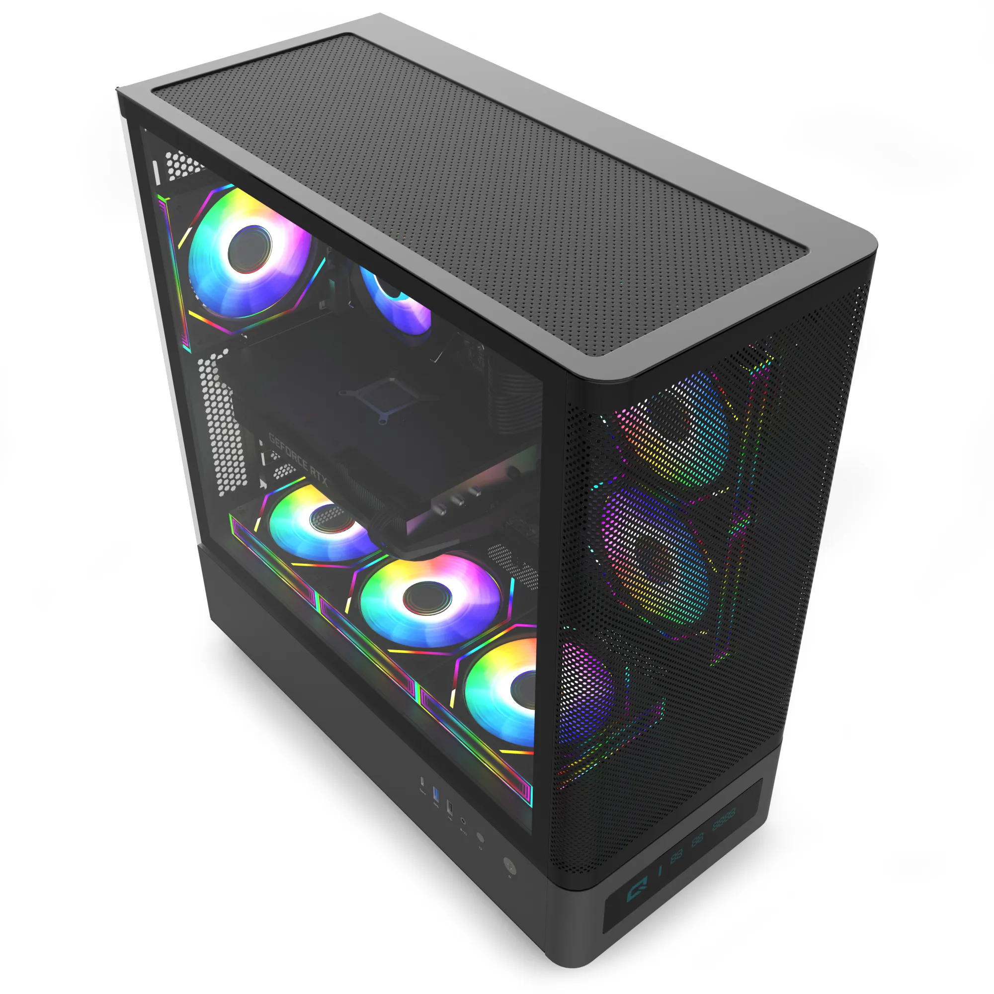 Quantum Gaming Hyper Surge i5-14400F 16GB DDR5 1TB NVMe RTX5060 8GB Masaüstü Oyun Bilgisayarı görsel 4