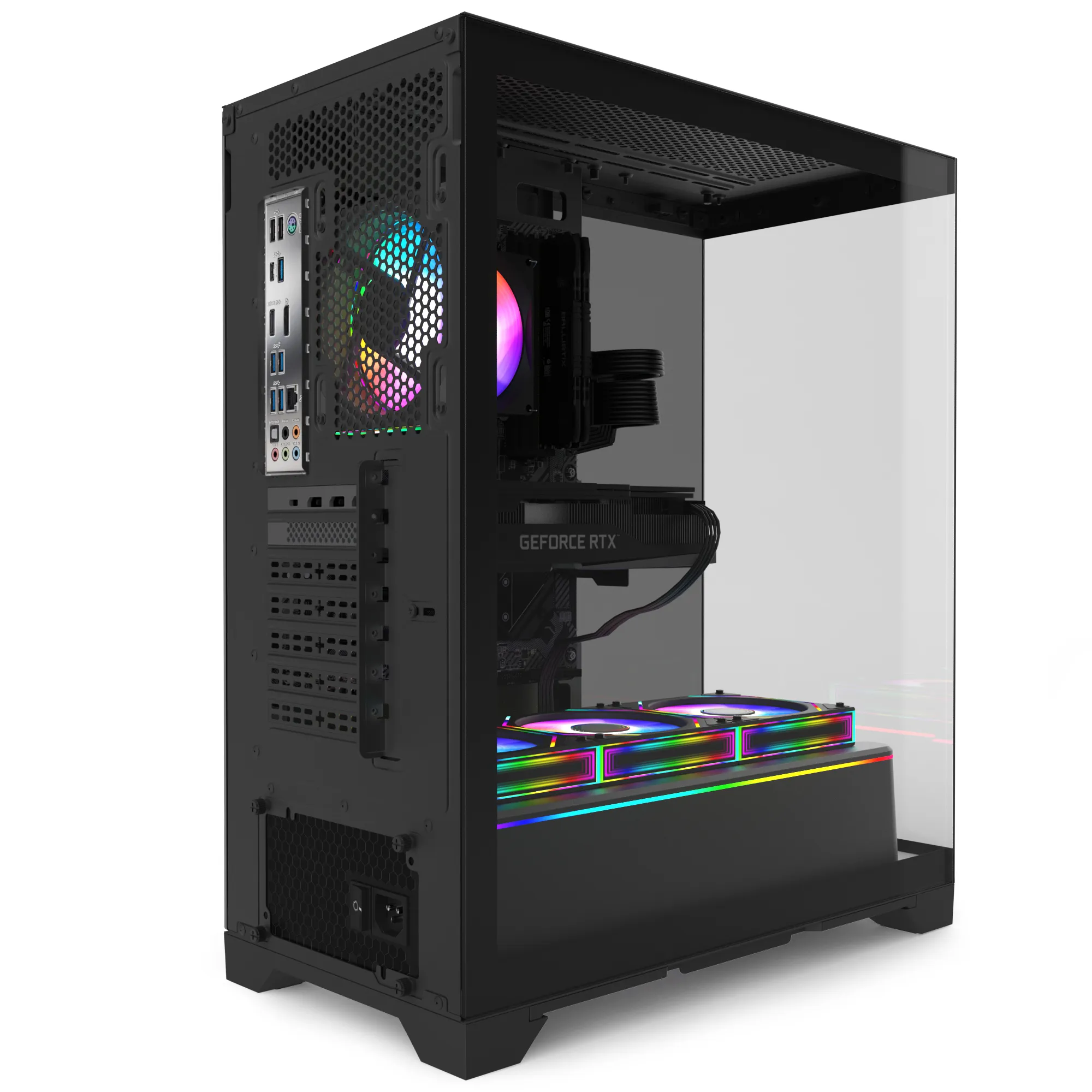 Quantum Gaming Shadowforge Void Ryzen 5 7500F 16GB DDR5 1TB NVMe RTX5060 8GB Masaüstü Oyun Bilgisayarı görsel 5