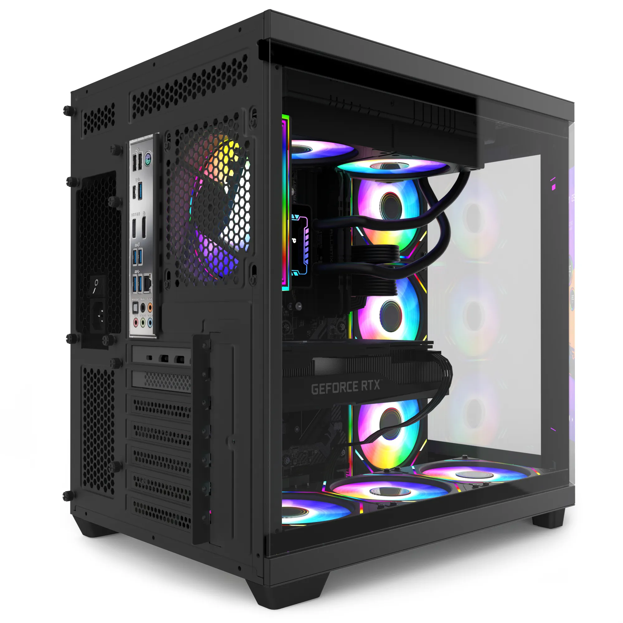 Quantum Gaming Sirius Force Ultra 9 285K 32GB DDR5 1TB NVMe RTX5060Ti 16GB 240mm Sıvı Soğutmalı Gaming Desktop görsel 5