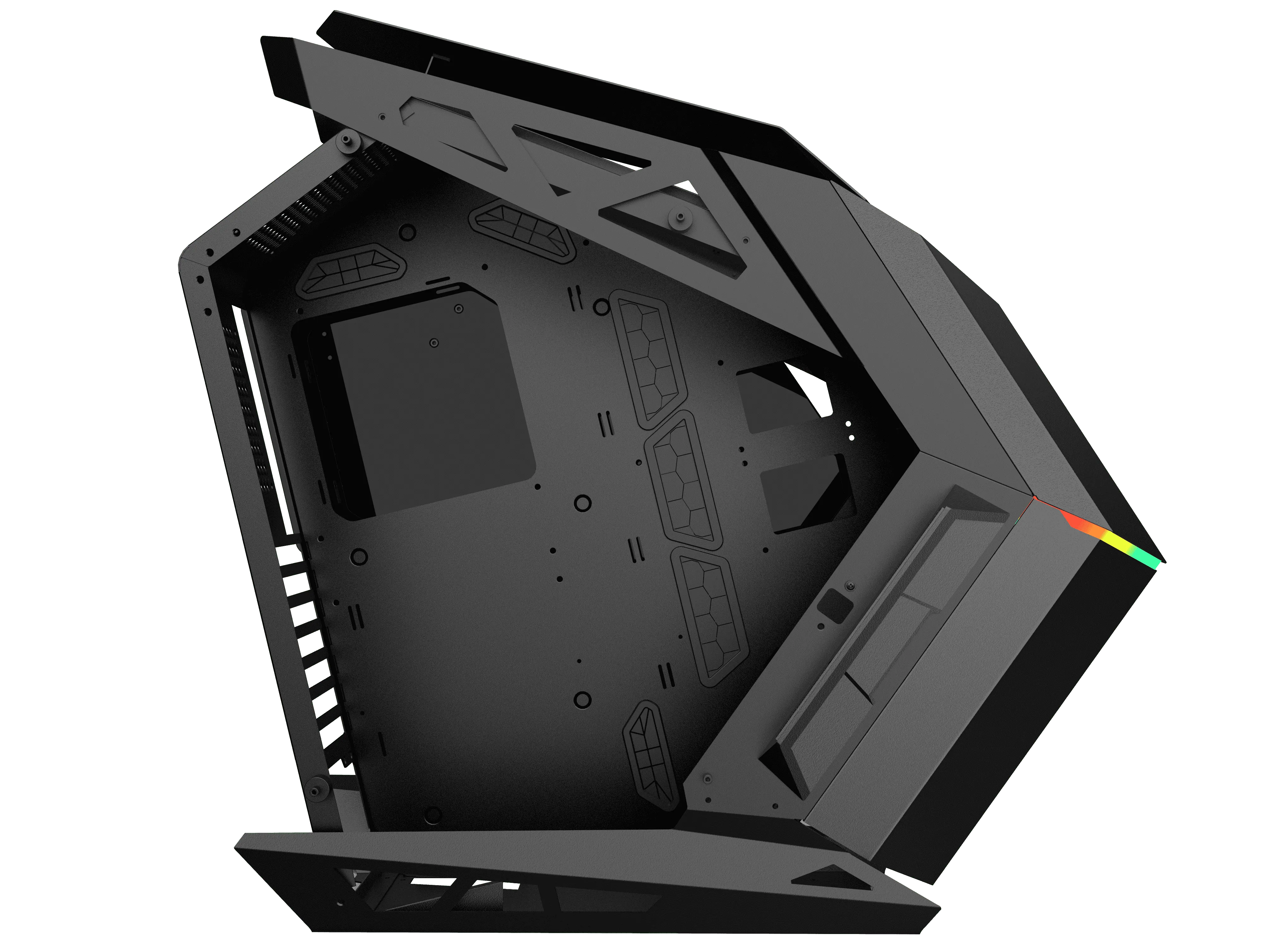 Quantum Gaming Ironclad Eclipse Ultra 9 285K 32GB DDR5 1TB NVMe RTX5060 8GB 240mm Sıvı Soğutmalı Gaming Desktop görsel 4