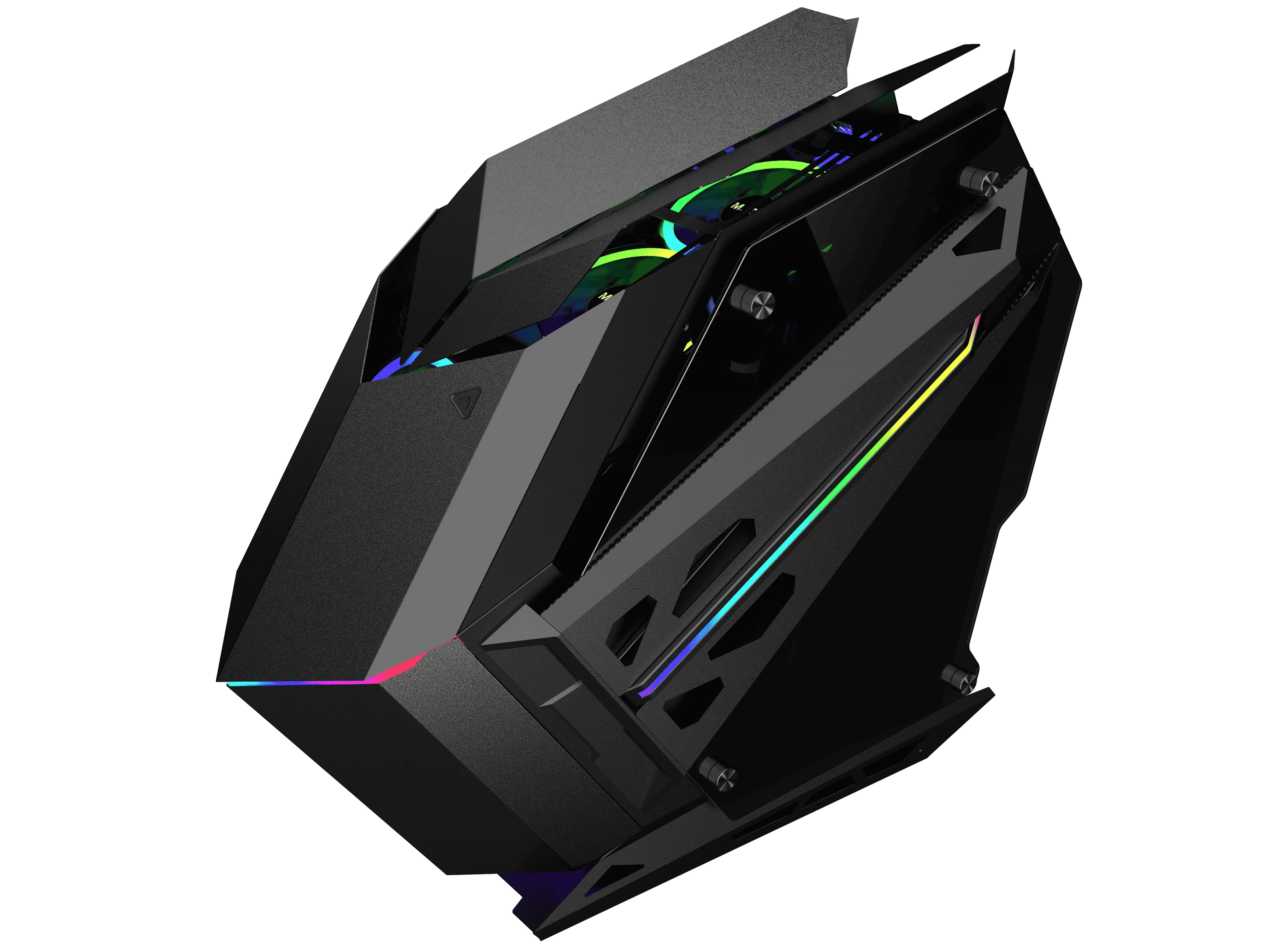 Quantum Gaming Ironclad Abyss 7 7800X3D 32GB DDR5 1TB NVMe RTX5060Ti 16GB 240mm Sıvı Soğutmalı Gaming Desktop görsel 2