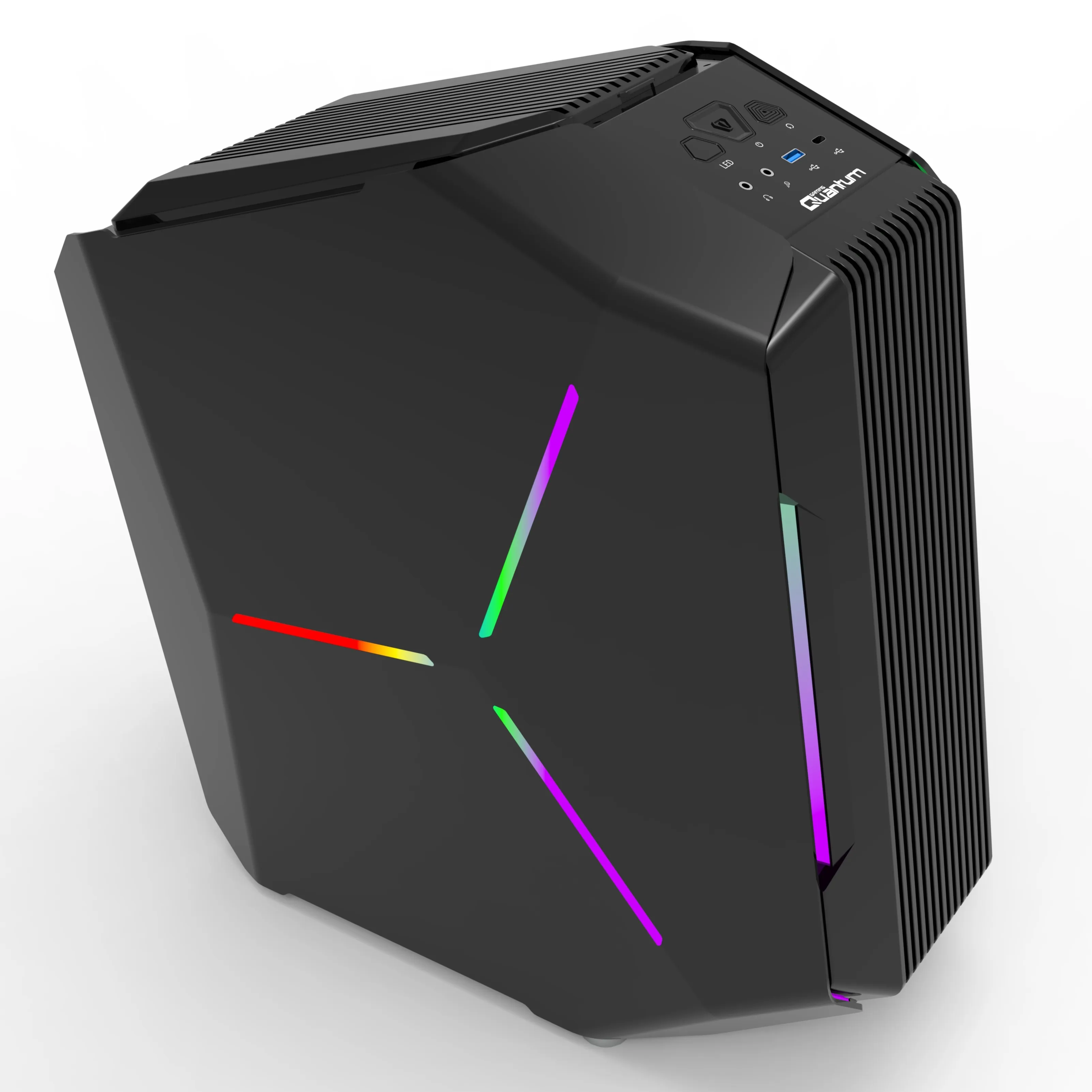 Quantum Gaming Frostnova Spark i5-14400F 16GB DDR5 512GB NVMe RTX5060 8GB Gaming Desktop görsel 3