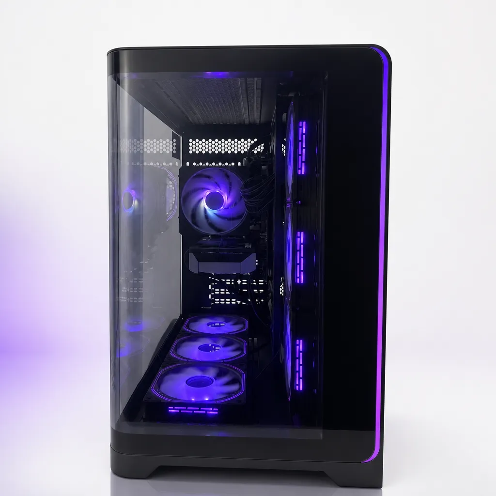 Quantum Gaming Stormforge 750 Intel Core 7 32GB LPDDR5 1TB NVMe SSD RTX5050 Freedos+Gaming Kulaklık görsel 3