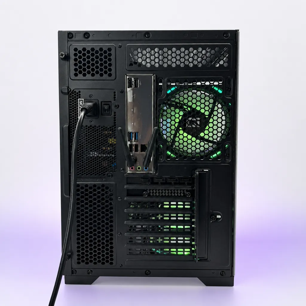 Quantum Gaming Stormforge 750 Intel Core 7 32GB LPDDR5 1TB NVMe SSD RTX5050 Freedos+Gaming Kulaklık görsel 4