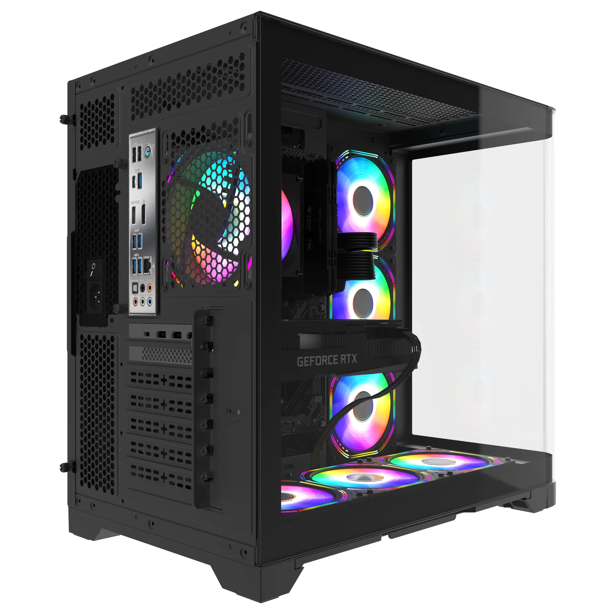 Quantum Gaming Stormforge 750 Intel Core 7 32GB LPDDR5 1TB NVMe SSD RTX5050 Freedos+Gaming Kulaklık görsel 5