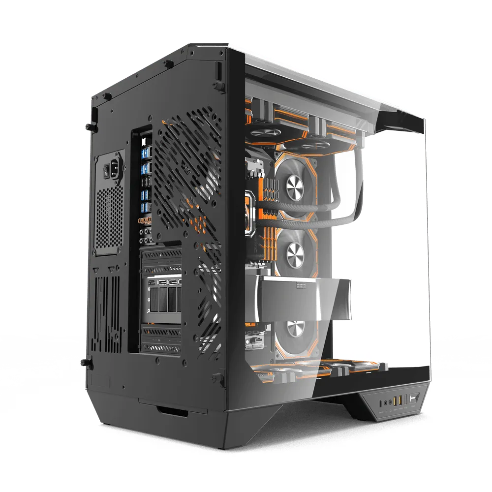 Quantum Gaming Proxima Siyah 4 Adet ARGB Fan 390mm VGA Temperli Cam ve Type-C Bağlantılı 850W Gaming Kasa görsel 4