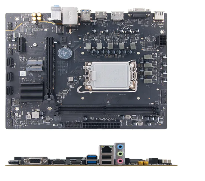 Anakart Intel 1851P-Msı Pro H810M-B 2xDDR5 1xHDMI 1xDP 1x16X 2x1X 1xM.2 2.5G LAN MATX