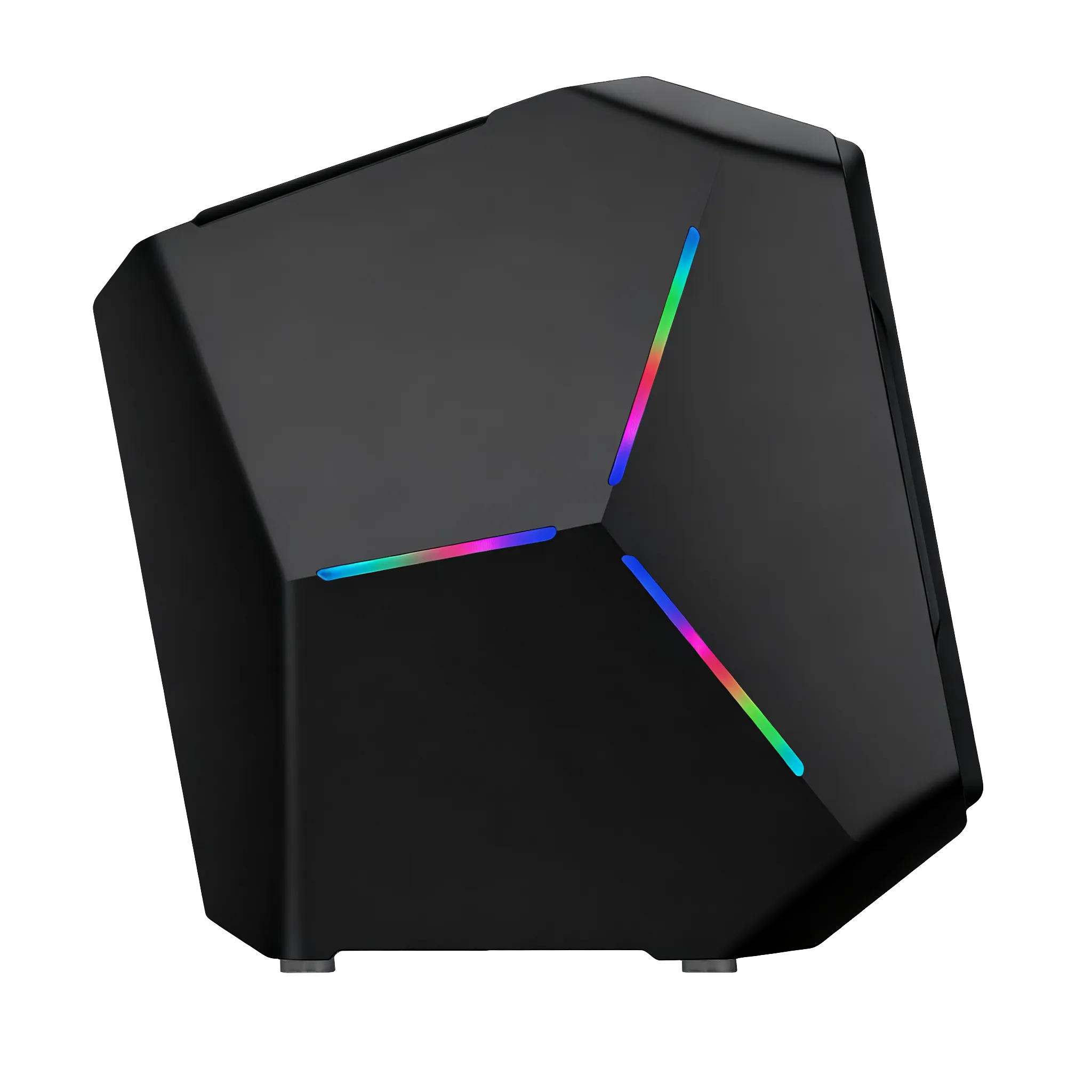 Quantum Gaming Siyah Frostnova USB3.0 Type-C 6x ARGB Fan Full Size ATX Temperli Cam görsel 3
