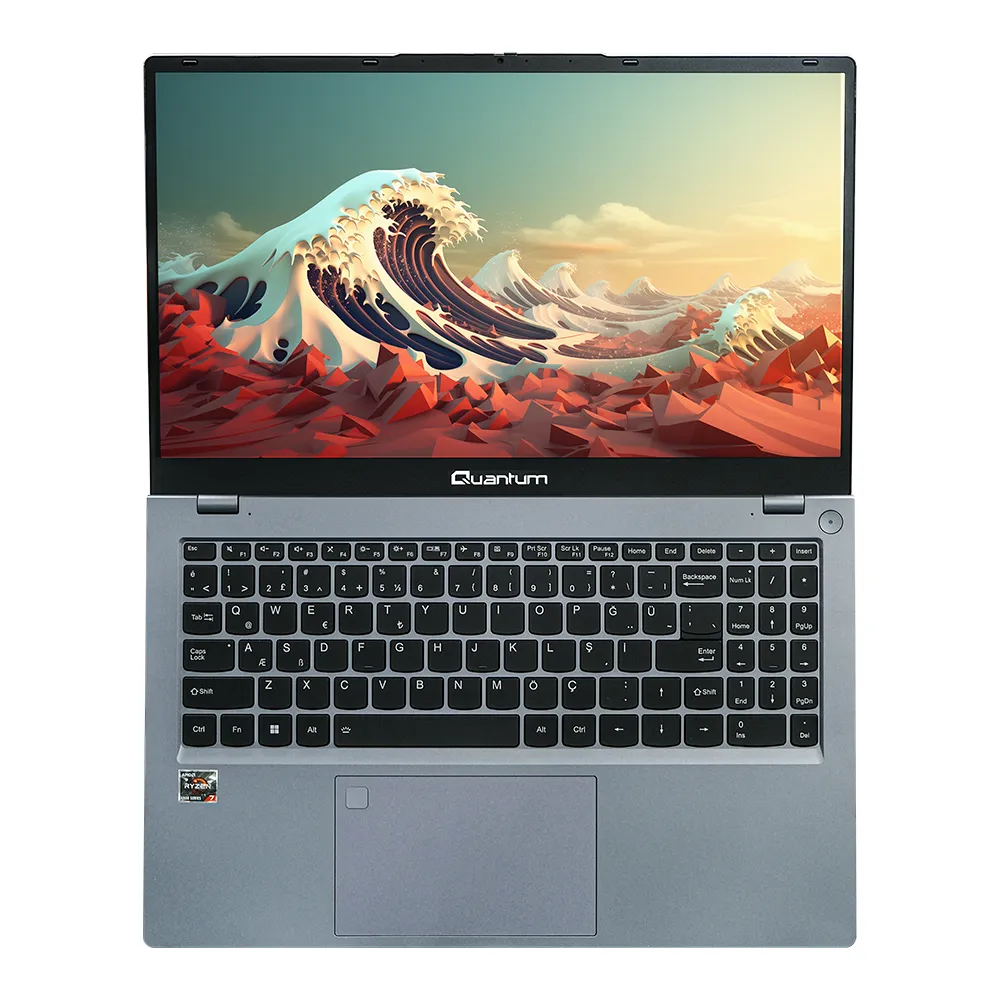 Quantum Ultra TN1502 AMD R7-6800H 8GB DDR5 512GB SSD 15.6" FullHD IPS Freedos Notebook görsel 5