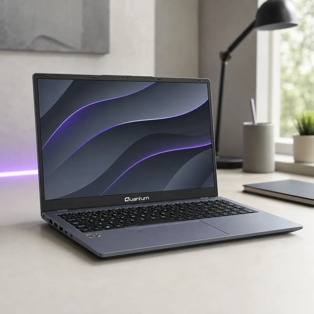 Quantum Ultra TN1502 AMD R7-6800H 8GB DDR5 512GB SSD 15.6" FullHD IPS Freedos Notebook görsel 3