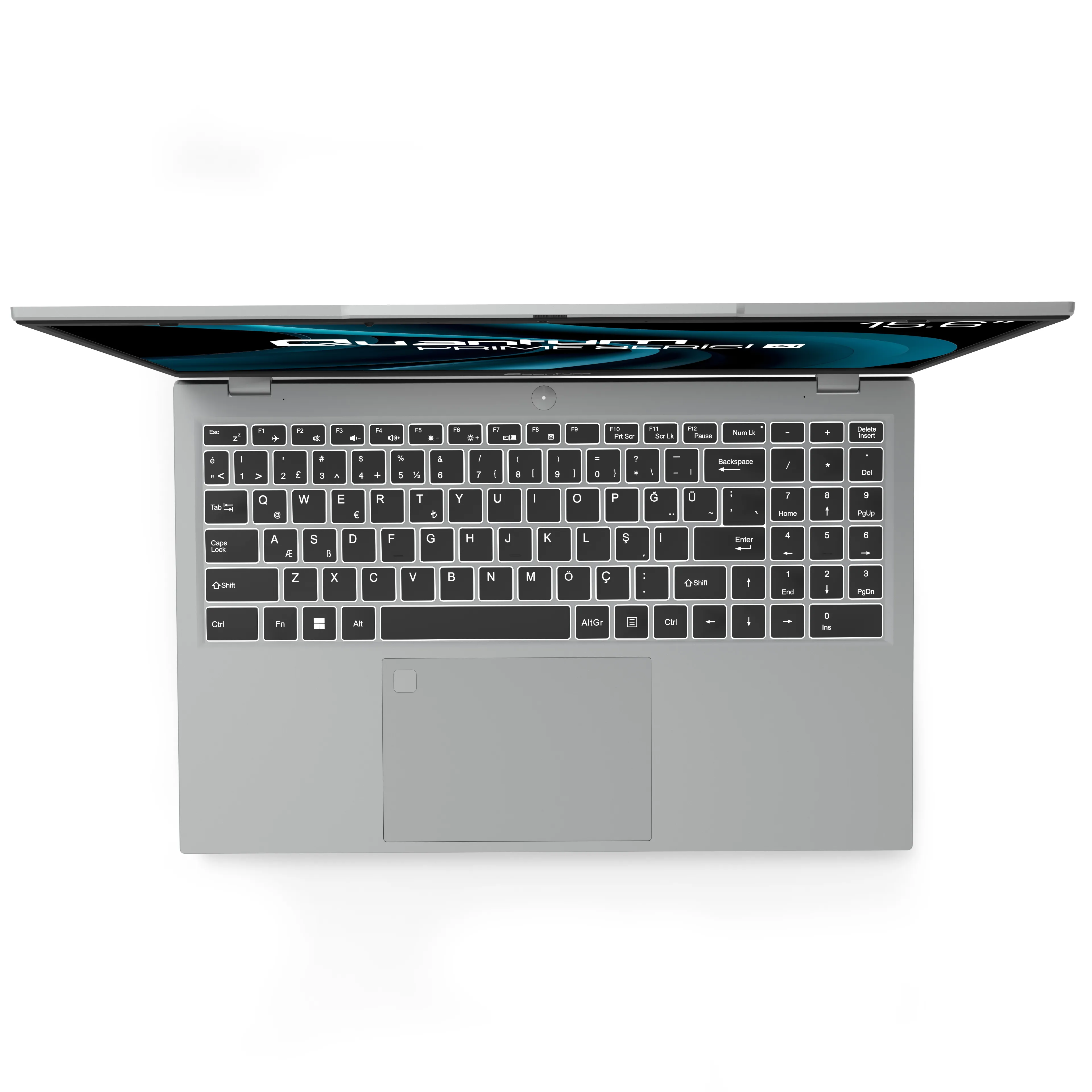 Quantum Prime TM1200 Intel I5-13600H 8gb 256GB SSD HDMI+WIFI+RJ45 Işıklı Klavye Parmak Izi Okuyucu 15.6" Fhd IPS Freedos Notebook QNNTB10B060717 görsel 2
