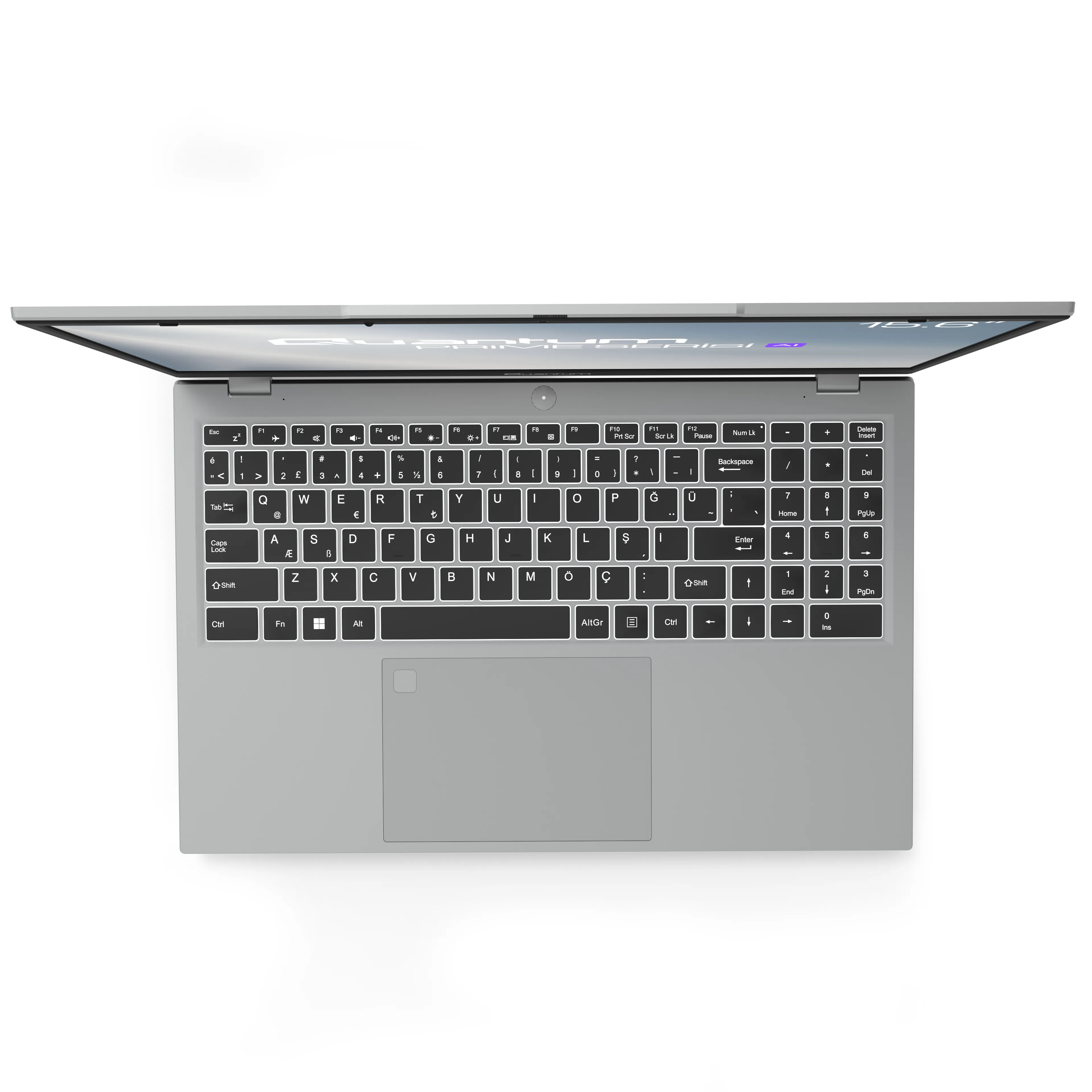 Quantum Prime TM1200 Intel i5-13600H 16GB 512GB SSD HDMI+WIFI+RJ45 Backlit Keyboard, Fingerprint Reader 15.6" FHD IPS FreeDOS Laptop QNNTB10B060719 görsel 2