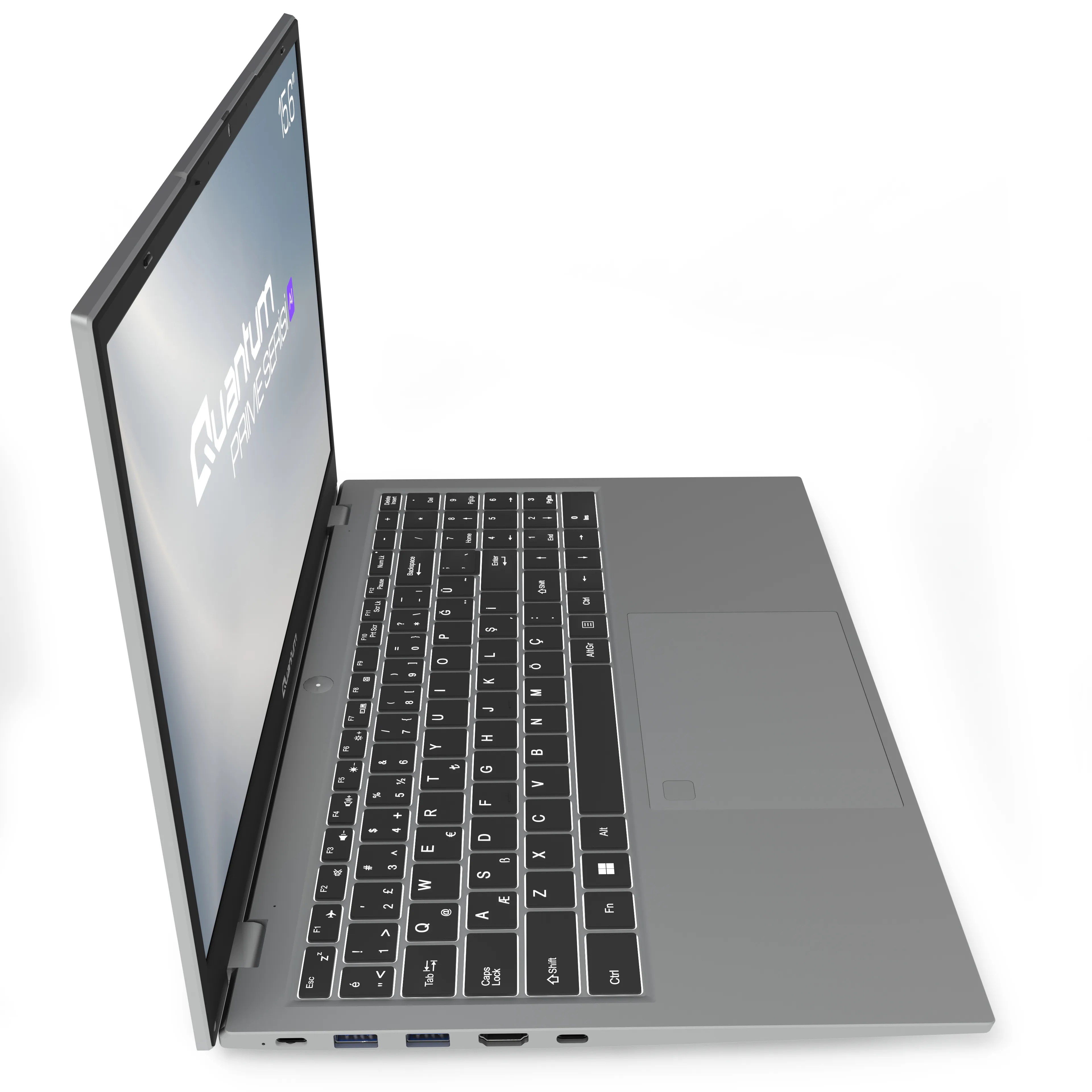 Quantum Prime TM1200 Intel i5-13600H 16GB 512GB SSD HDMI+WIFI+RJ45 Backlit Keyboard, Fingerprint Reader 15.6" FHD IPS FreeDOS Laptop QNNTB10B060719 görsel 4