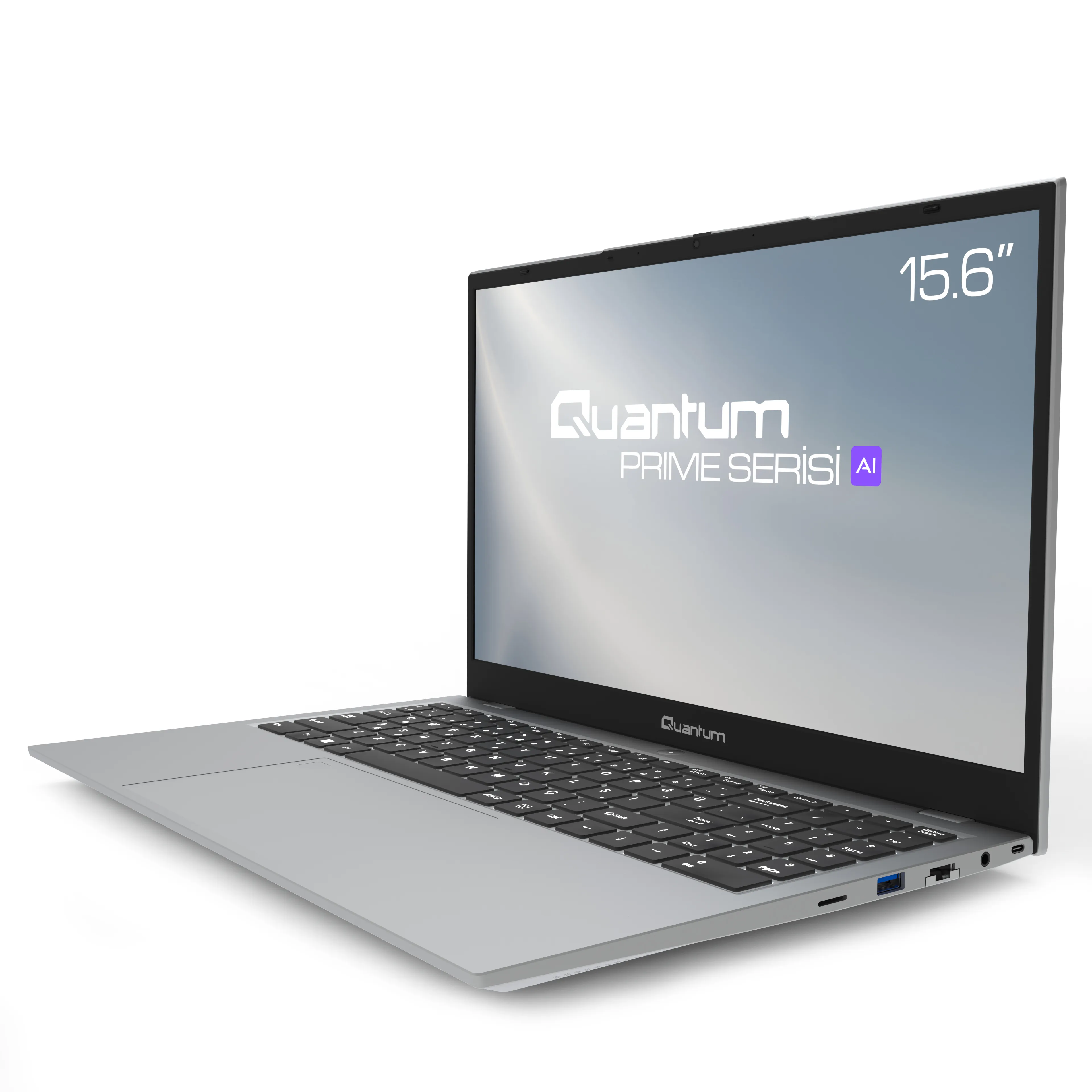 Quantum Prime TM1200 Intel i5-13600H 16GB 512GB SSD HDMI+WIFI+RJ45 Backlit Keyboard, Fingerprint Reader 15.6" FHD IPS FreeDOS Laptop QNNTB10B060719 görsel 5