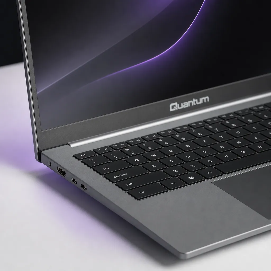 Quantum Ultra TS1501 Amd Ryzen 9-6900HX 16GB Ddr5 1tb Nvme 15.6\" Işıklı Klavye Parmak Okuyuculu IPS Ekranlı Notebook görsel 4