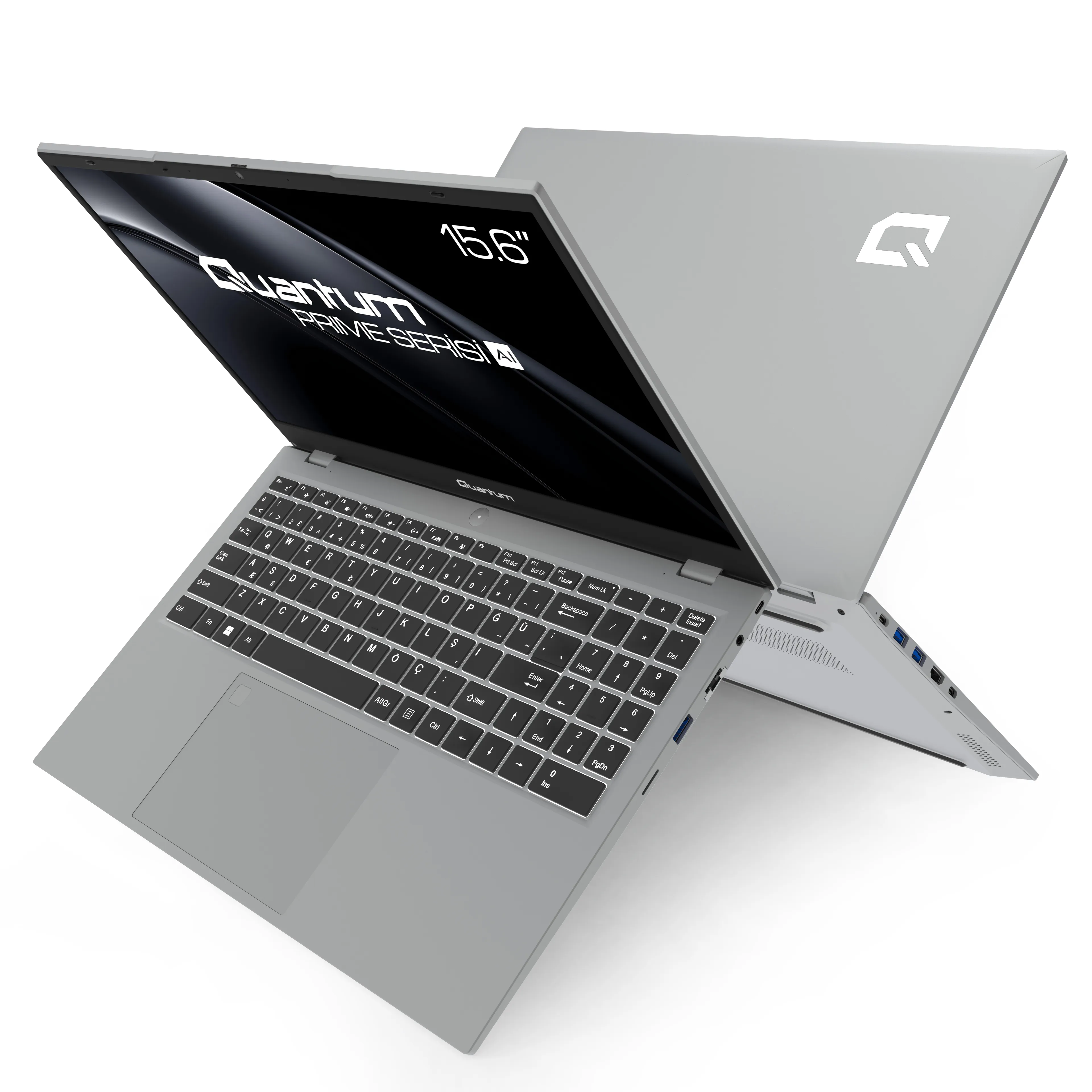 Quantum Prime TM1200-S i5-13600H 32GB LPDDR5 512GB NVMe 15.6" Laptop with Keyboard Drainage and Fingerprint Reader görsel 6