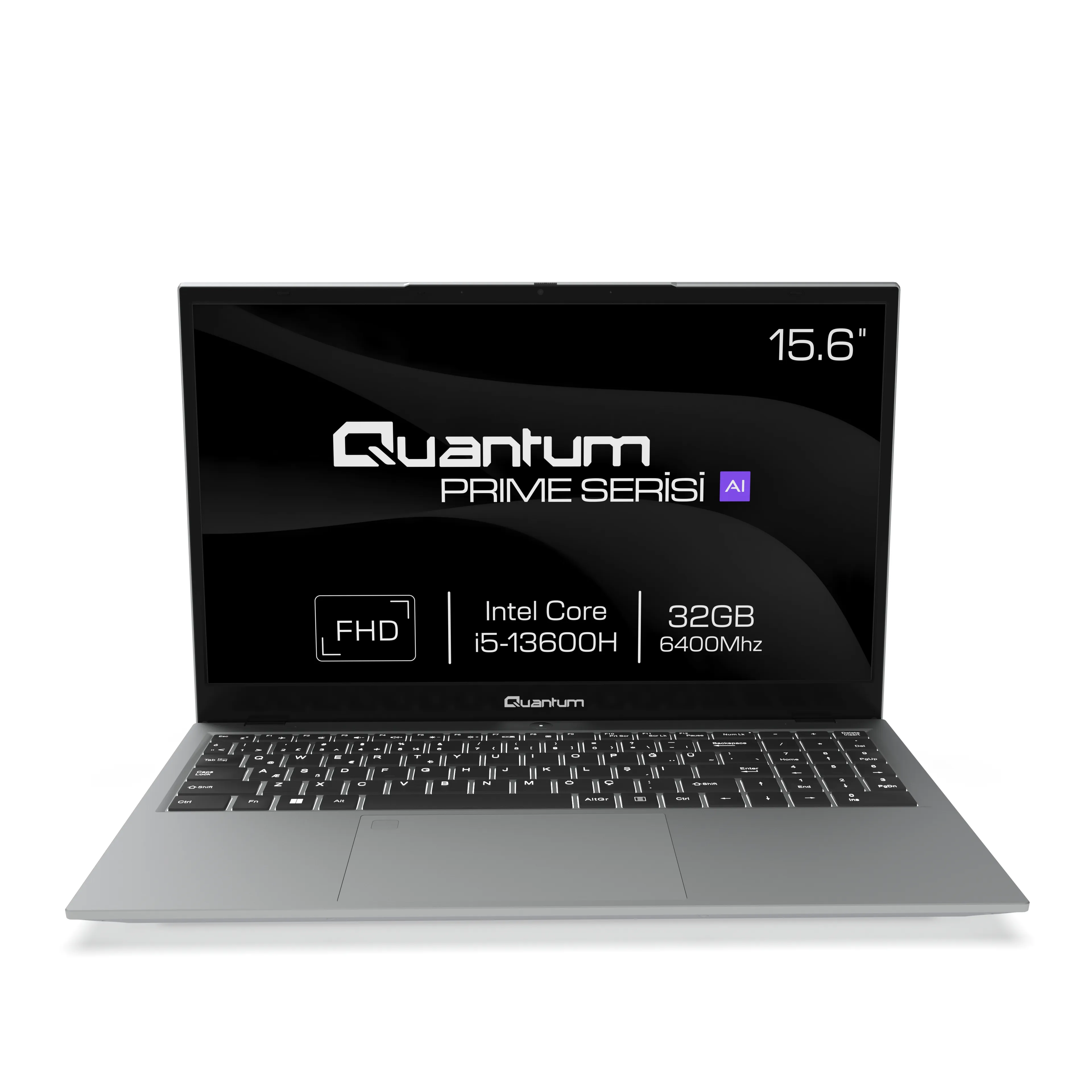 Quantum Prime TM1200-S Intel i5-13600H 32GB LPDDR5 1TB NVMe 15.6 FHD IPS Freedos Notebook QNNTB10B060787