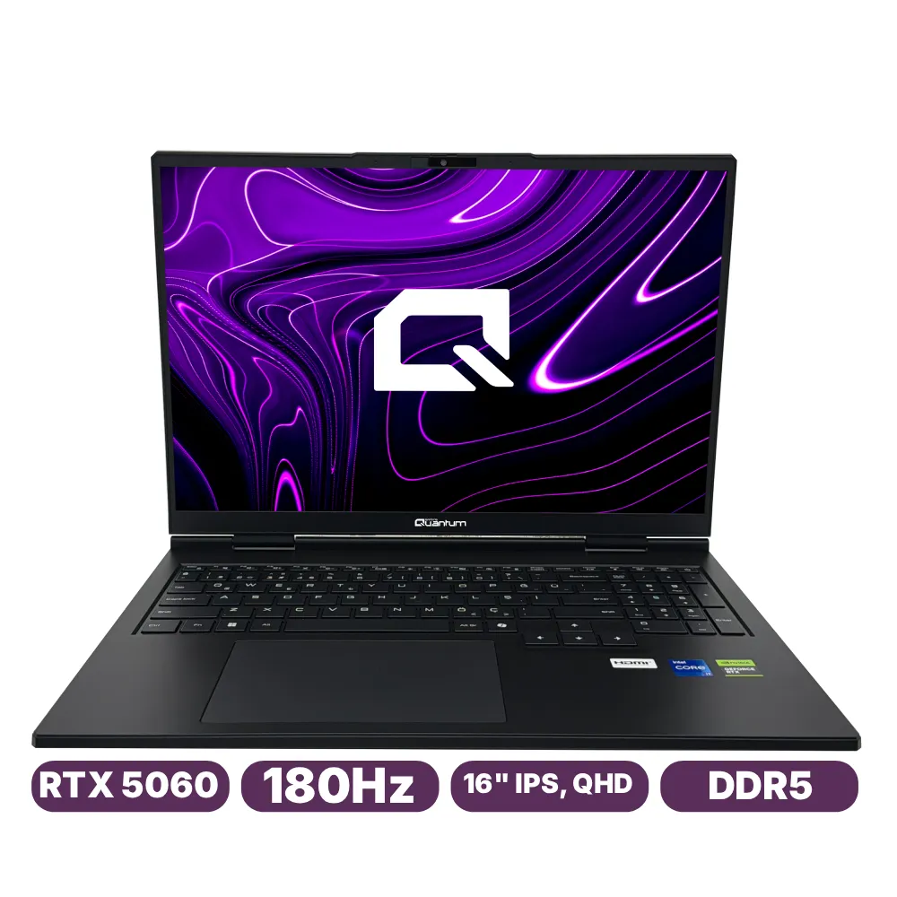 Quantum Gaming Riftblade 16 X i7-13620H 32GB DDR5 1TB NVMe RTX 5060 8GB GDDR7 16" QHD