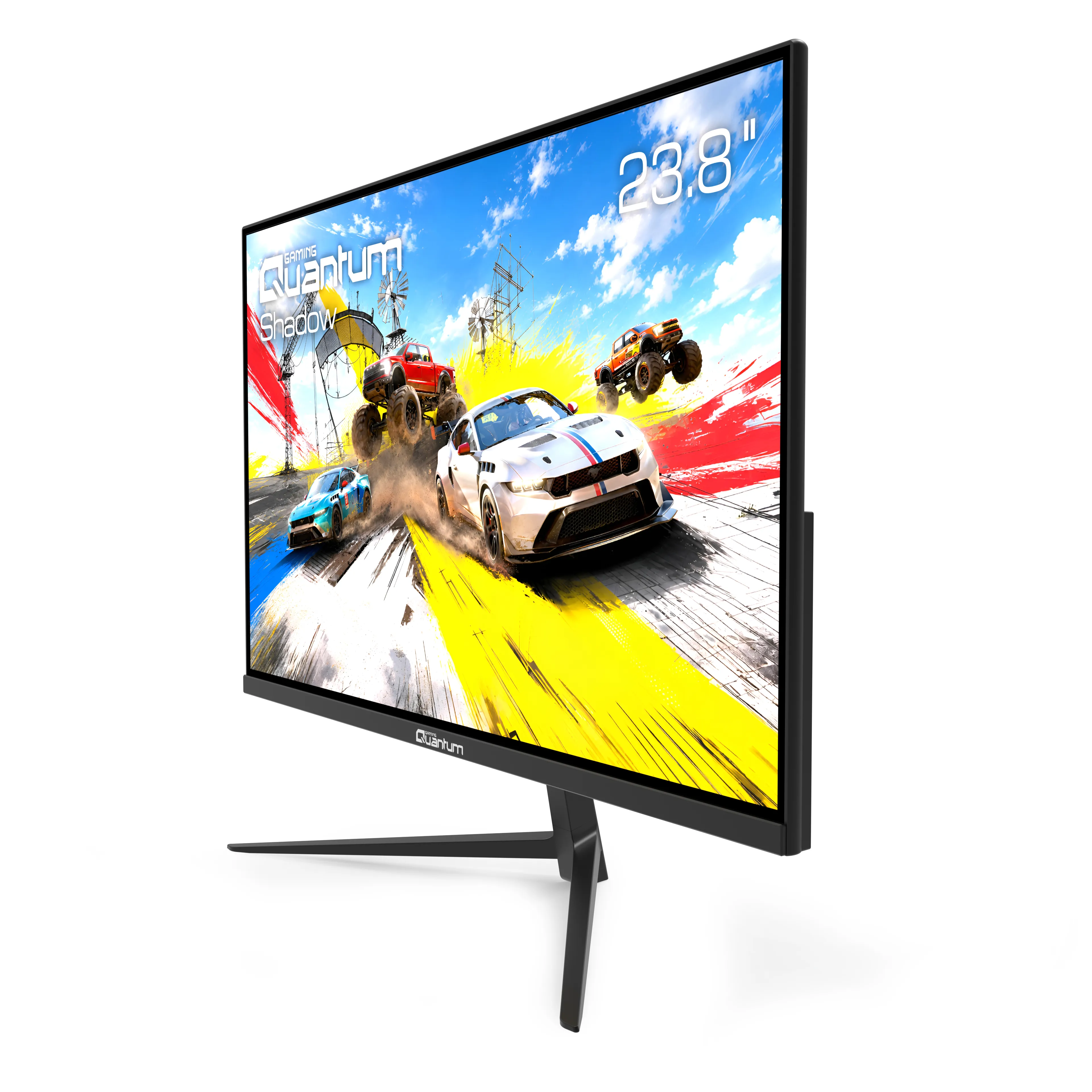 QUANTUM 23.8" VA SHADOW MG24B QNMNT10F080955 1MS 240Hz HDMI-DP Gaming Monitor, Zero Dead Pixel Warranty görsel 3