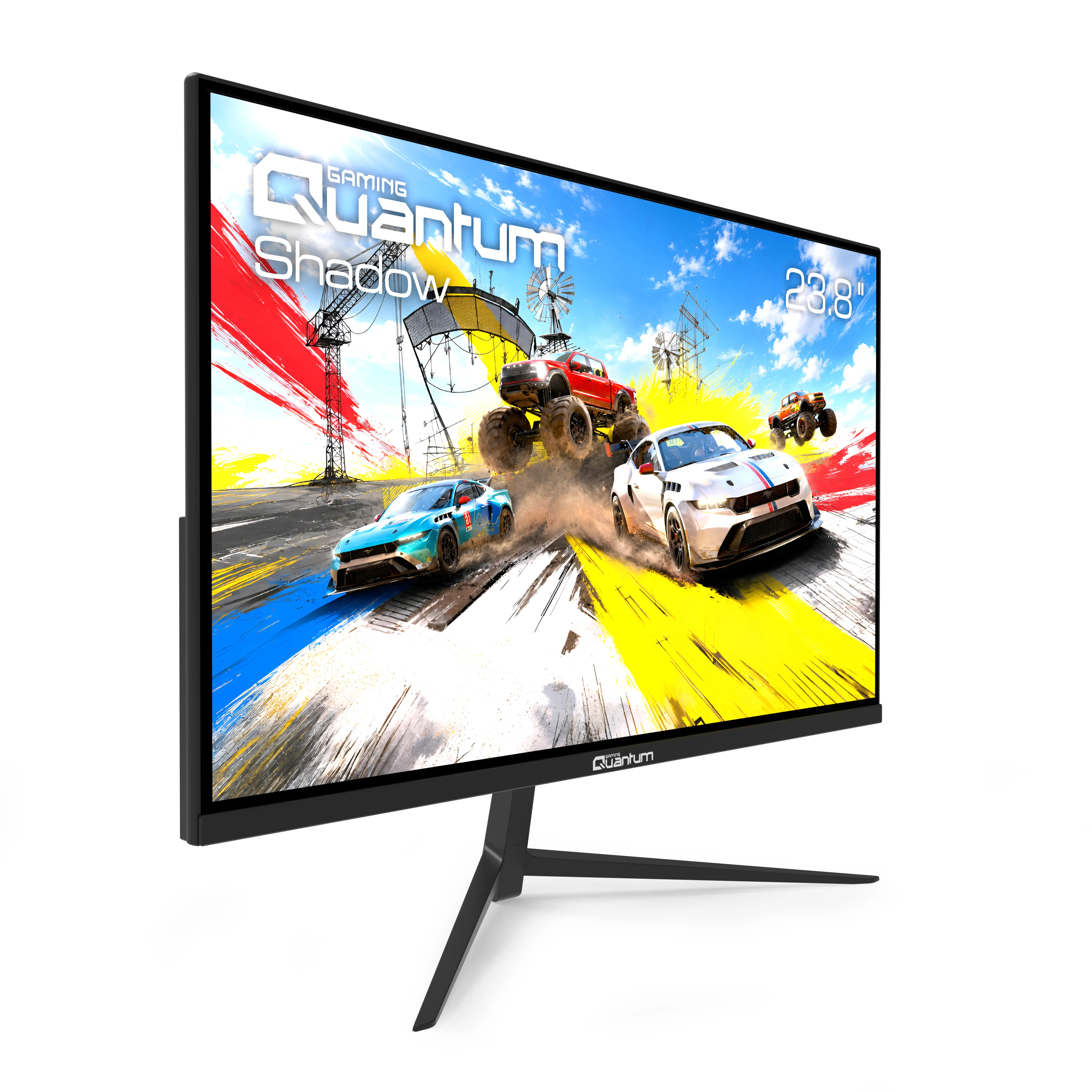QUANTUM 23.8" VA SHADOW MG24B QNMNT10F080955 1MS 240Hz HDMI-DP Gaming Monitor, Zero Dead Pixel Warranty görsel 4