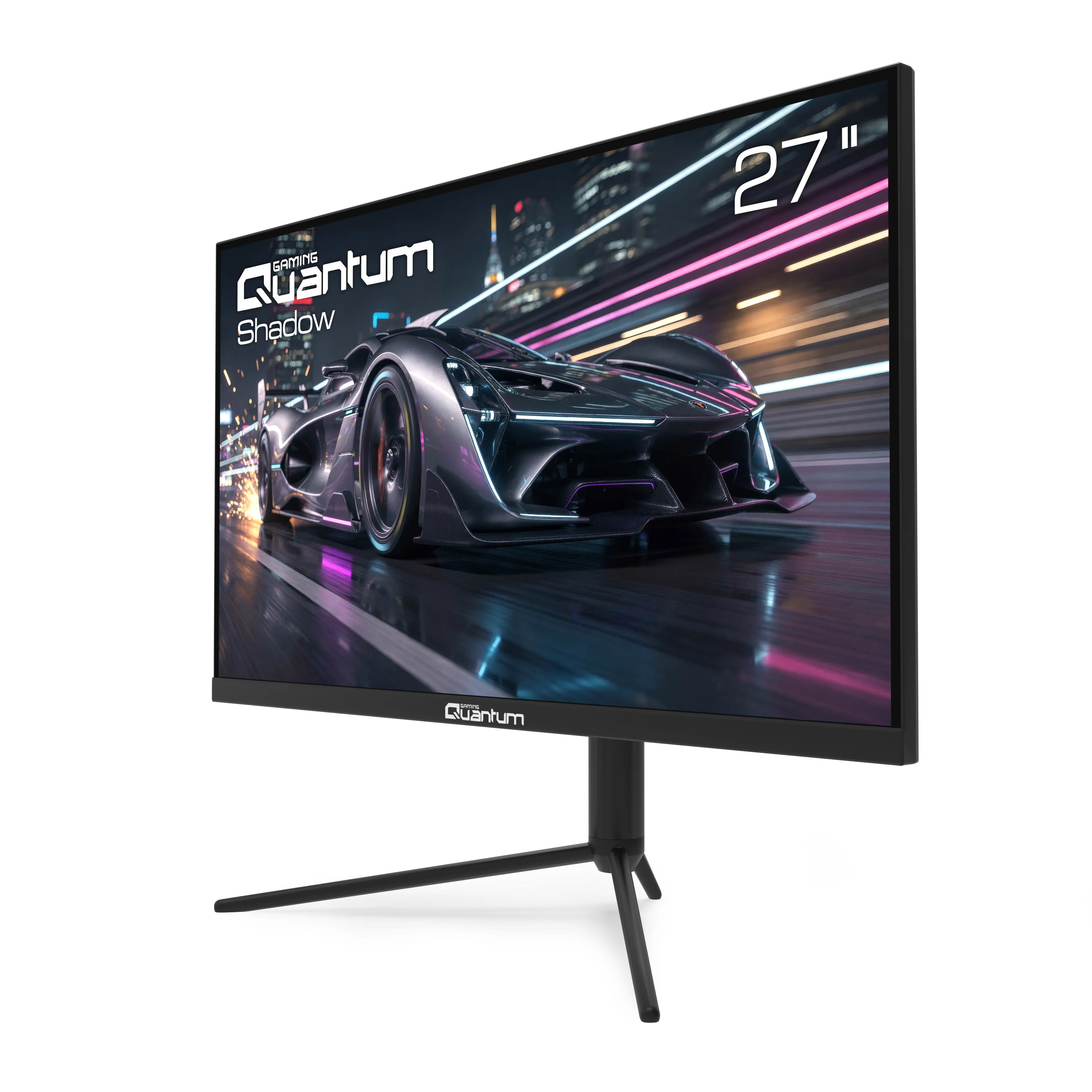 Quantum Shadow MG27B-A FHD VA 300Hz Gaming Monitor, 2xHDMI + 2xDP, Built-in Speakers, 27" Flat, Black, Height Adjustable, QNMNT10F080957 görsel 2