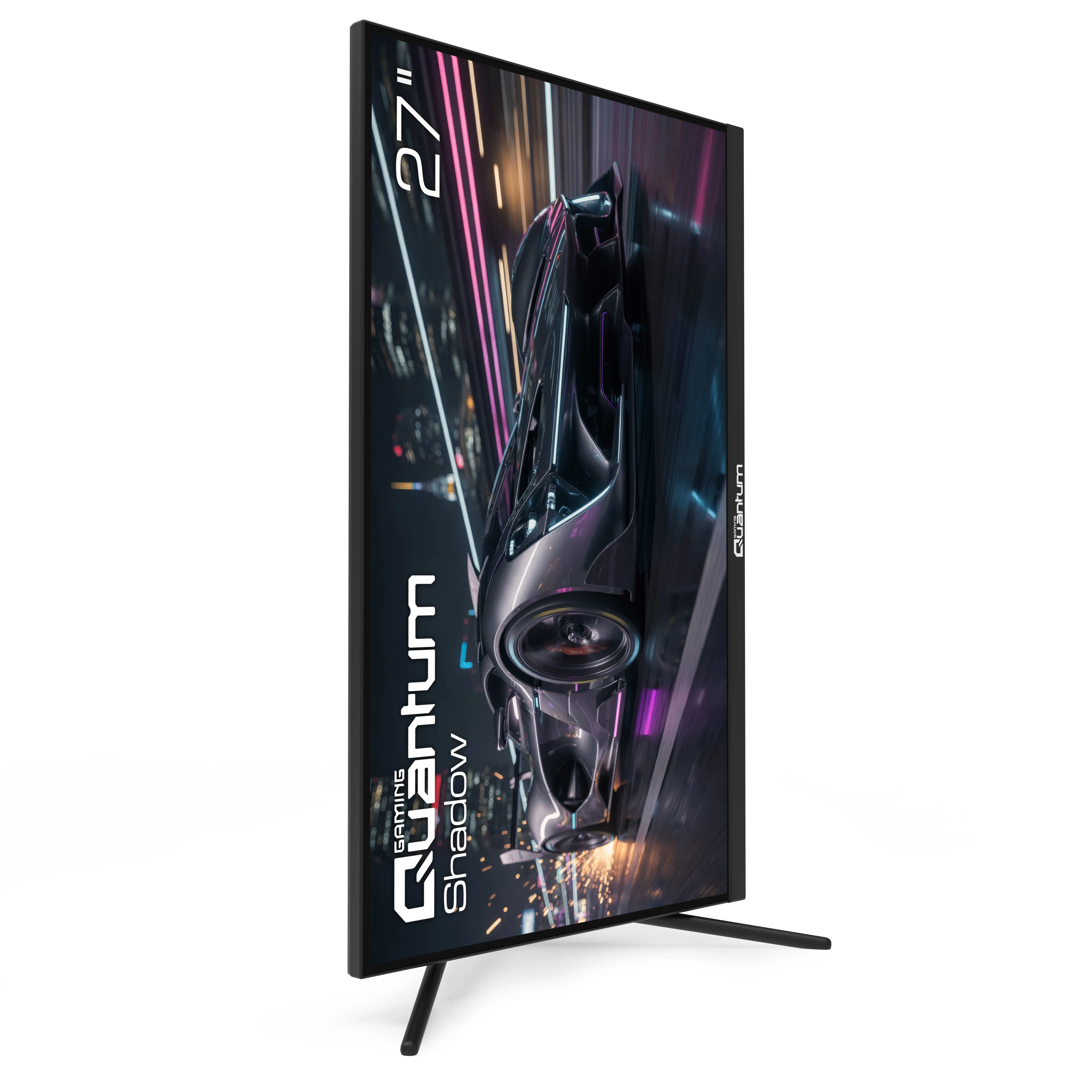 Quantum Shadow MG27B-A FHD VA 300Hz Gaming Monitor, 2xHDMI + 2xDP, Built-in Speakers, 27" Flat, Black, Height Adjustable, QNMNT10F080957 görsel 4