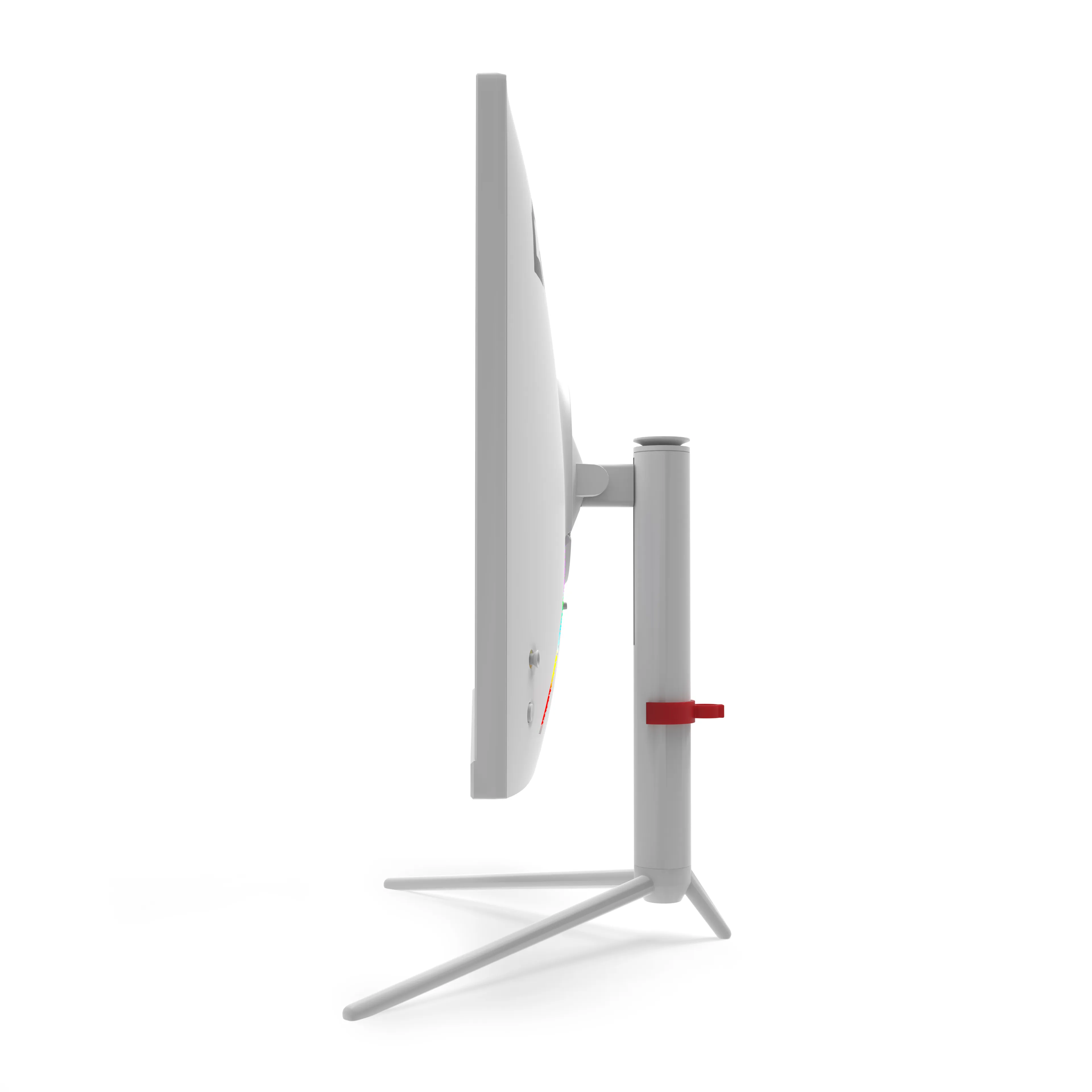 Quantum Pearl MG27W-A FHD VA 300Hz Gaming Monitor, 2xHDMI + 2xDP, Built-in Speakers, 27" Flat, White, Height Adjustable, Zero Dead Pixel Warranty görsel 5