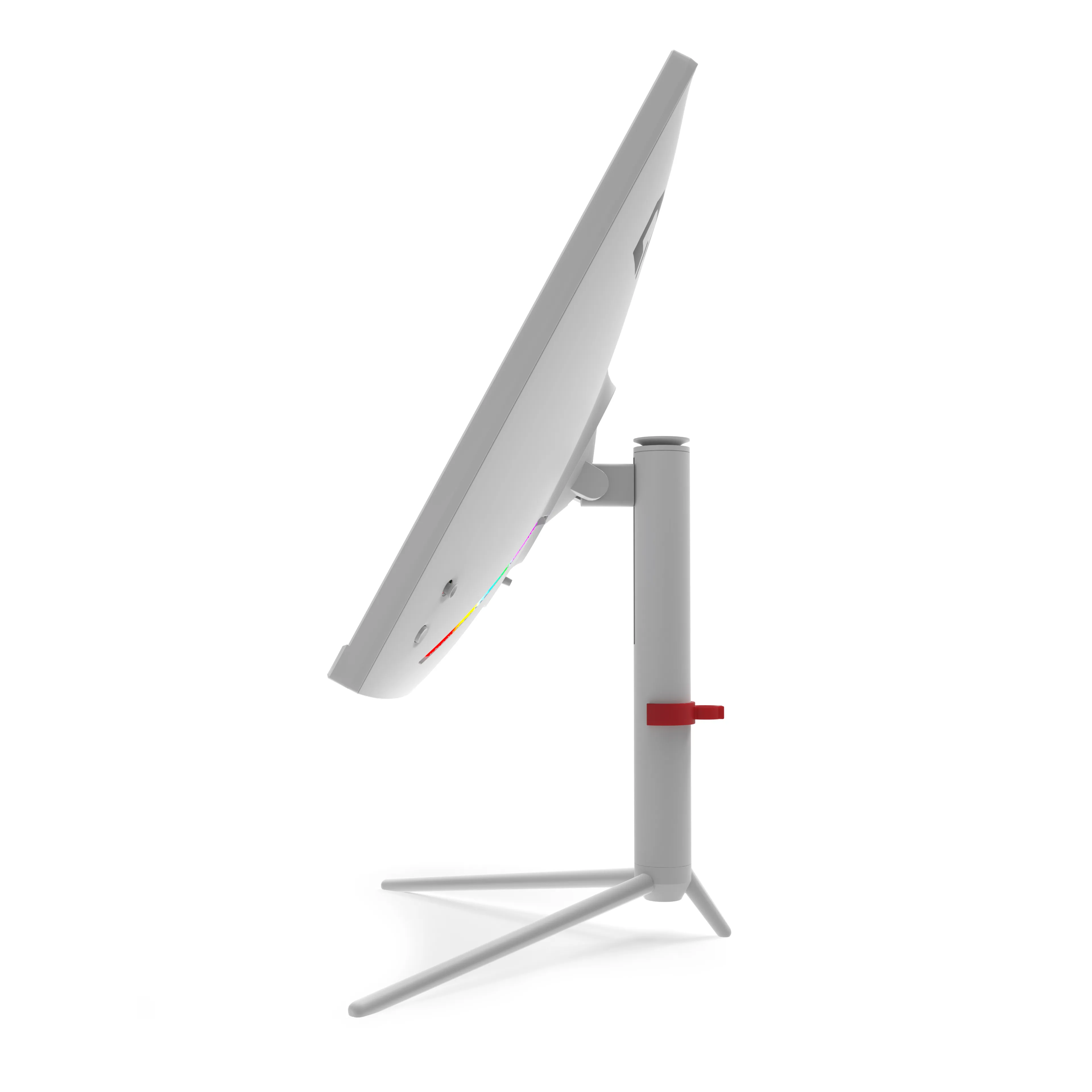 Quantum Pearl MG27W-A FHD VA 300Hz Gaming Monitor, 2xHDMI + 2xDP, Built-in Speakers, 27" Flat, White, Height Adjustable, Zero Dead Pixel Warranty görsel 6