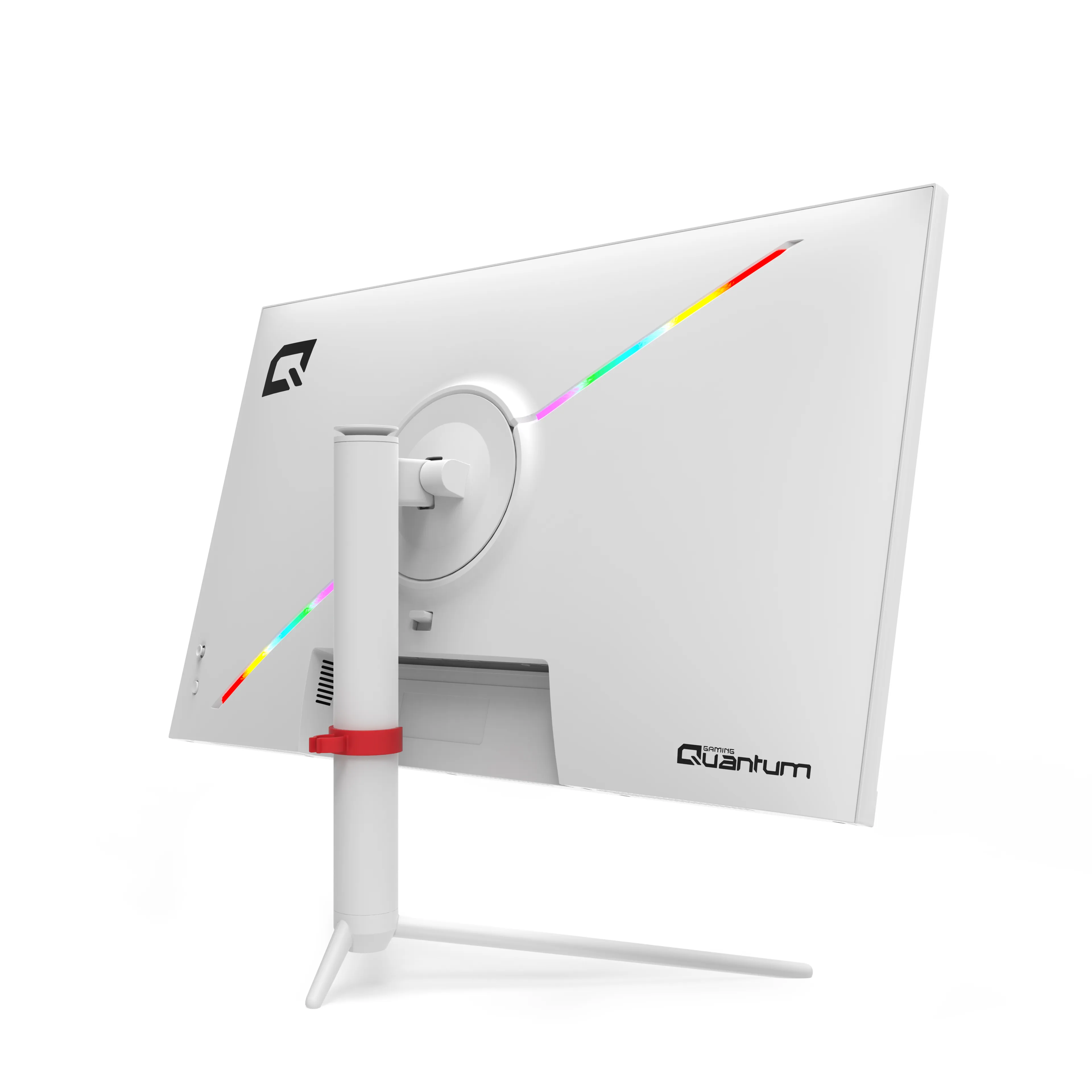 Quantum Pearl MG27W-A FHD VA 300Hz Gaming Monitor, 2xHDMI + 2xDP, Built-in Speakers, 27" Flat, White, Height Adjustable, Zero Dead Pixel Warranty görsel 7