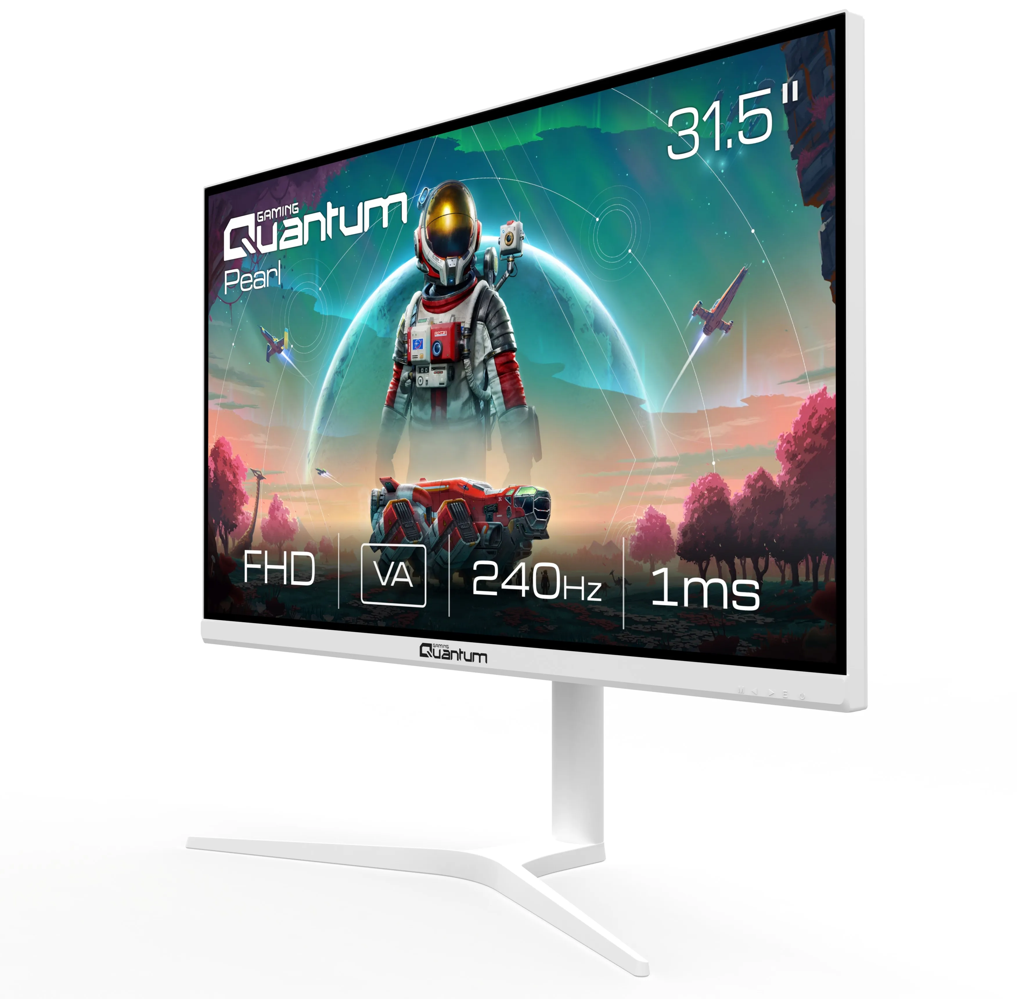 Quantum Pearl MG32W-A 31.5" 240Hz 1ms Hdmı+Dp Fullhd Va Monitör (Sıfır Ölü Pixel Garantili) görsel 3