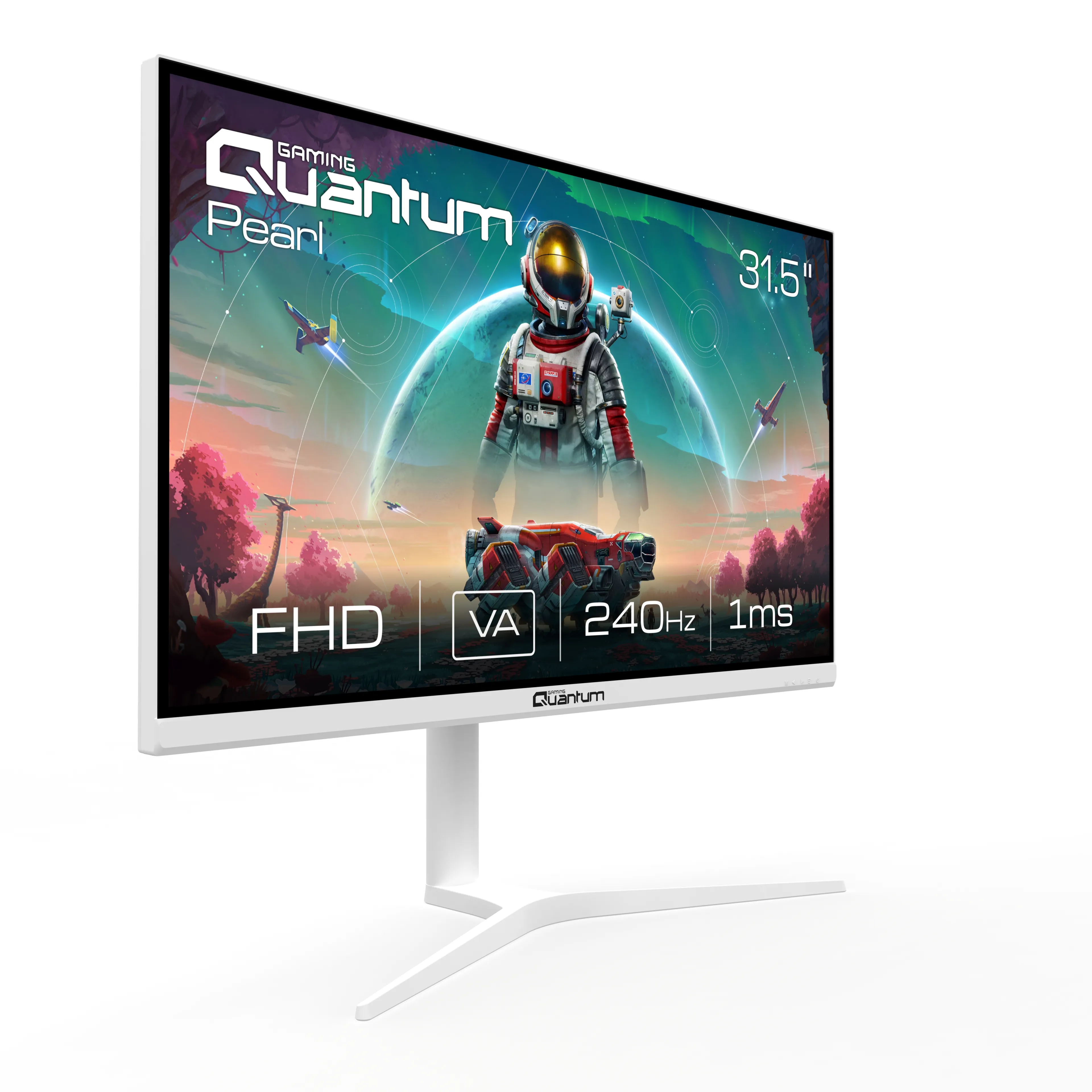 Quantum Pearl MG32W-A 31.5" 240Hz 1ms Hdmı+Dp Fullhd Va Monitör (Sıfır Ölü Pixel Garantili) görsel 4
