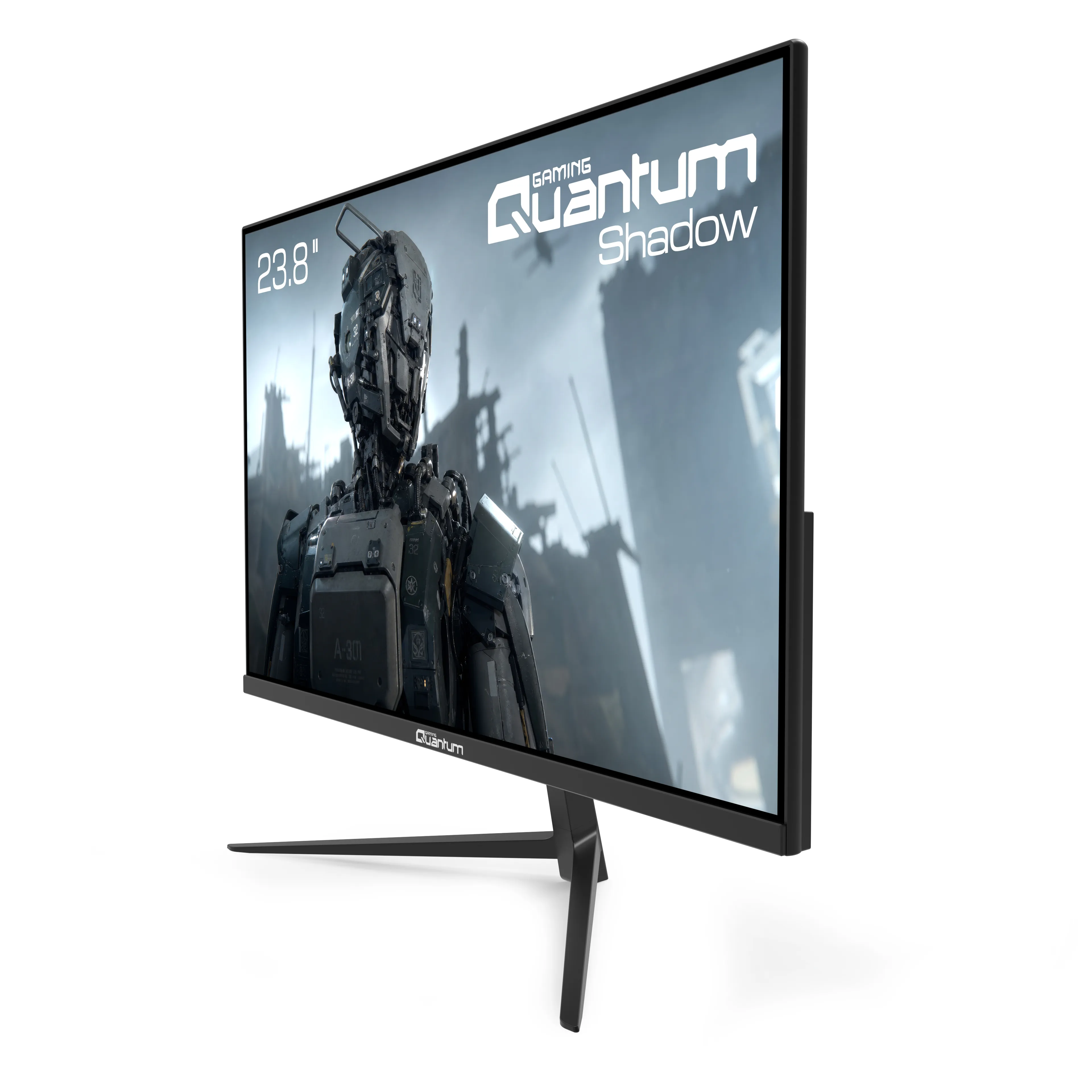 Quantum Gaming Shadow MG24B-165Hz 1ms FHD IPS 23.8" Flat Black Gaming Monitor, Zero Dead Pixel Warranty görsel 3