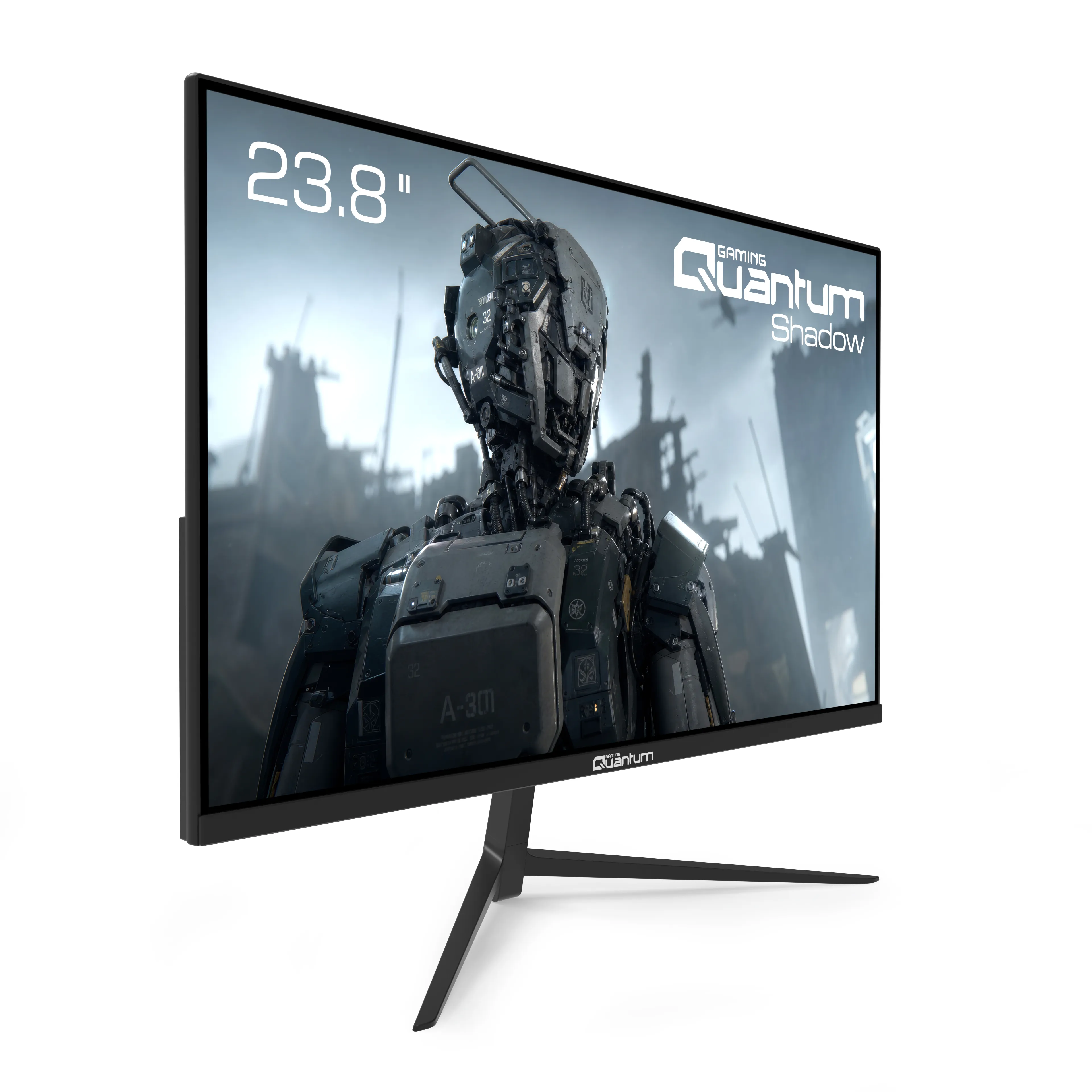 Quantum Gaming Shadow MG24B-165Hz 1ms FHD IPS 23.8" Flat Black Gaming Monitor, Zero Dead Pixel Warranty görsel 4
