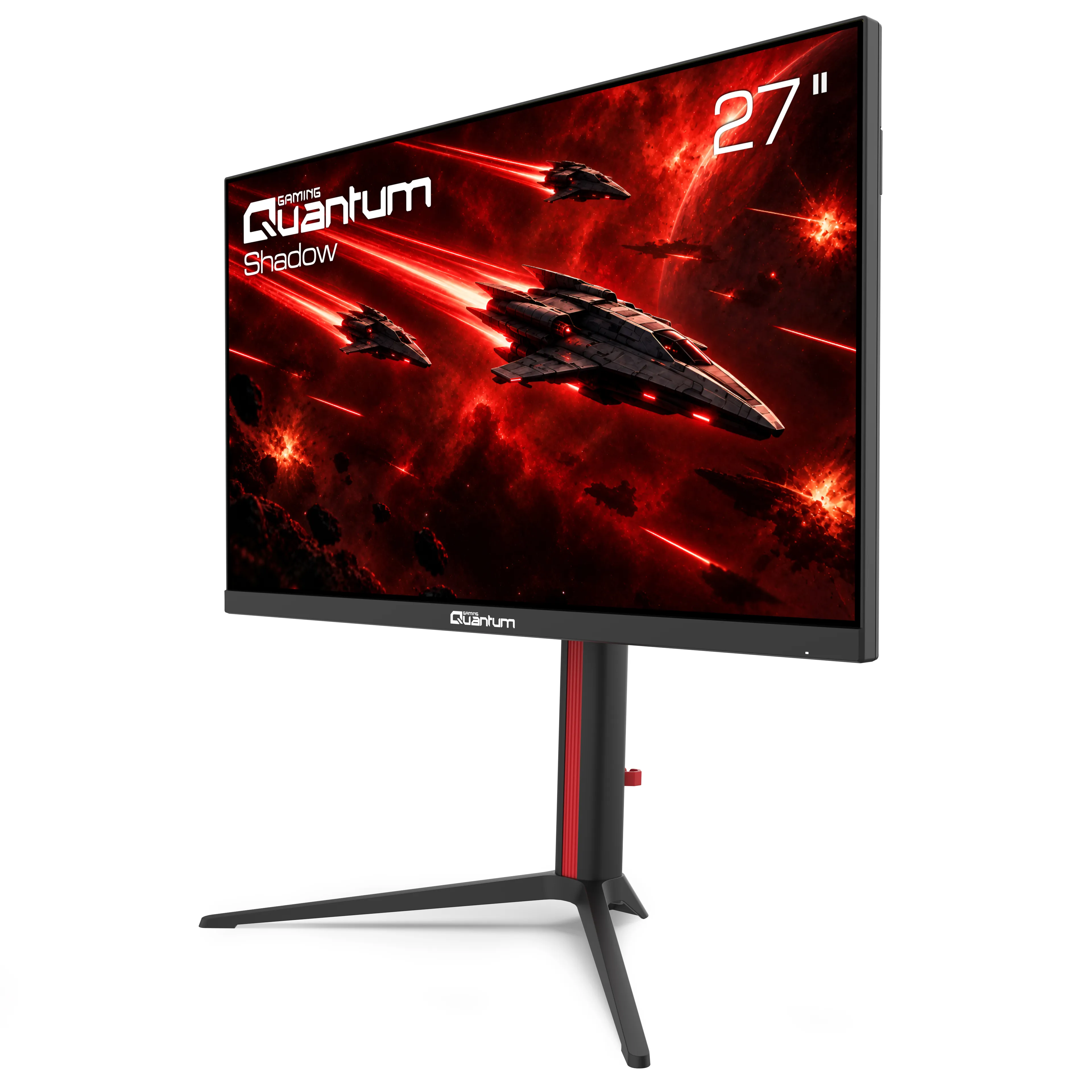 Quantum Gaming Shadow MG27B-B 27" 300Hz 1ms Pivot Kulaklık Tutacaklı IPS Gaming Monitör(Sıfır Ölü Pixel Garantili) görsel 2