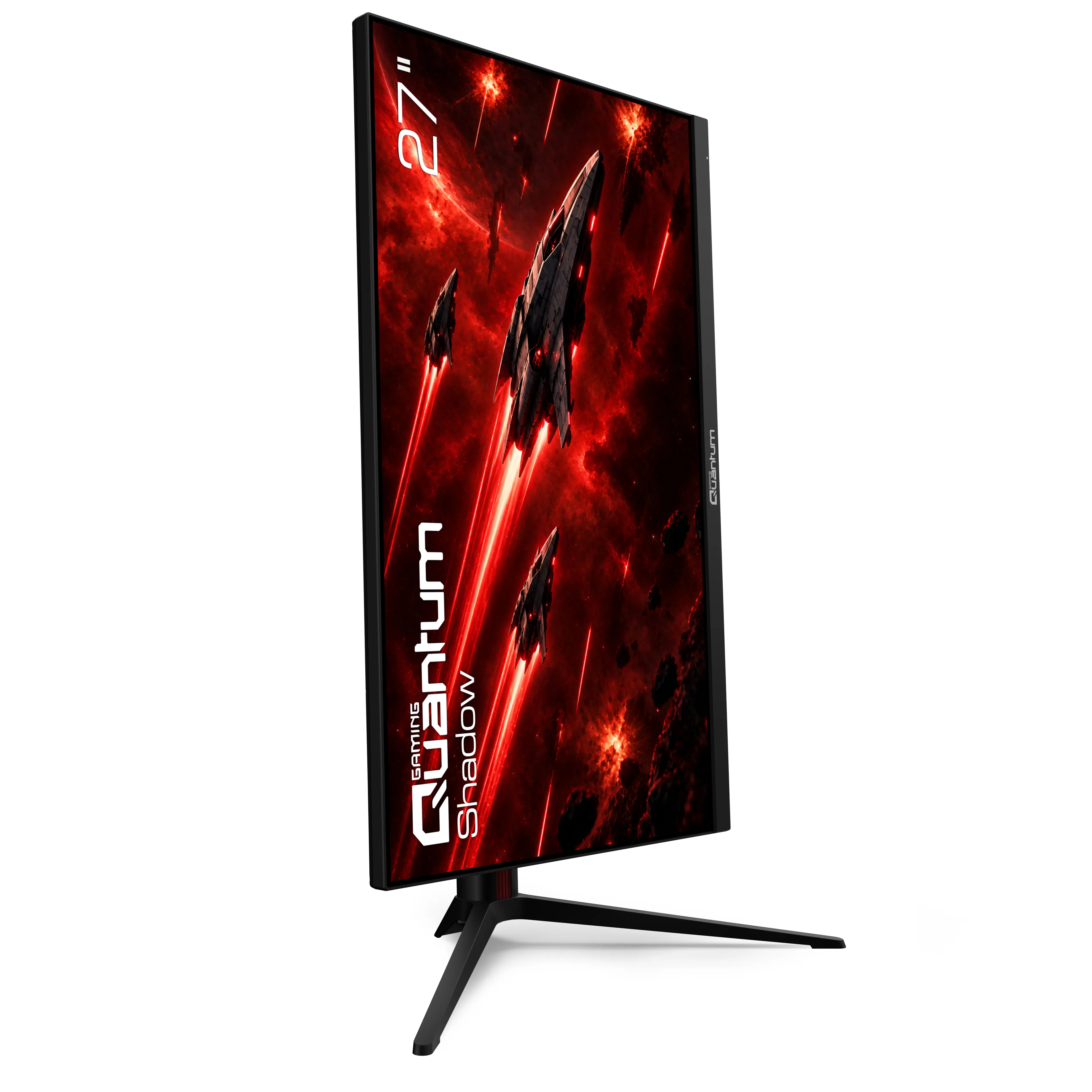 Quantum Gaming Shadow MG27B-B 27" 300Hz 1ms Pivot Kulaklık Tutacaklı IPS Gaming Monitör(Sıfır Ölü Pixel Garantili) görsel 4