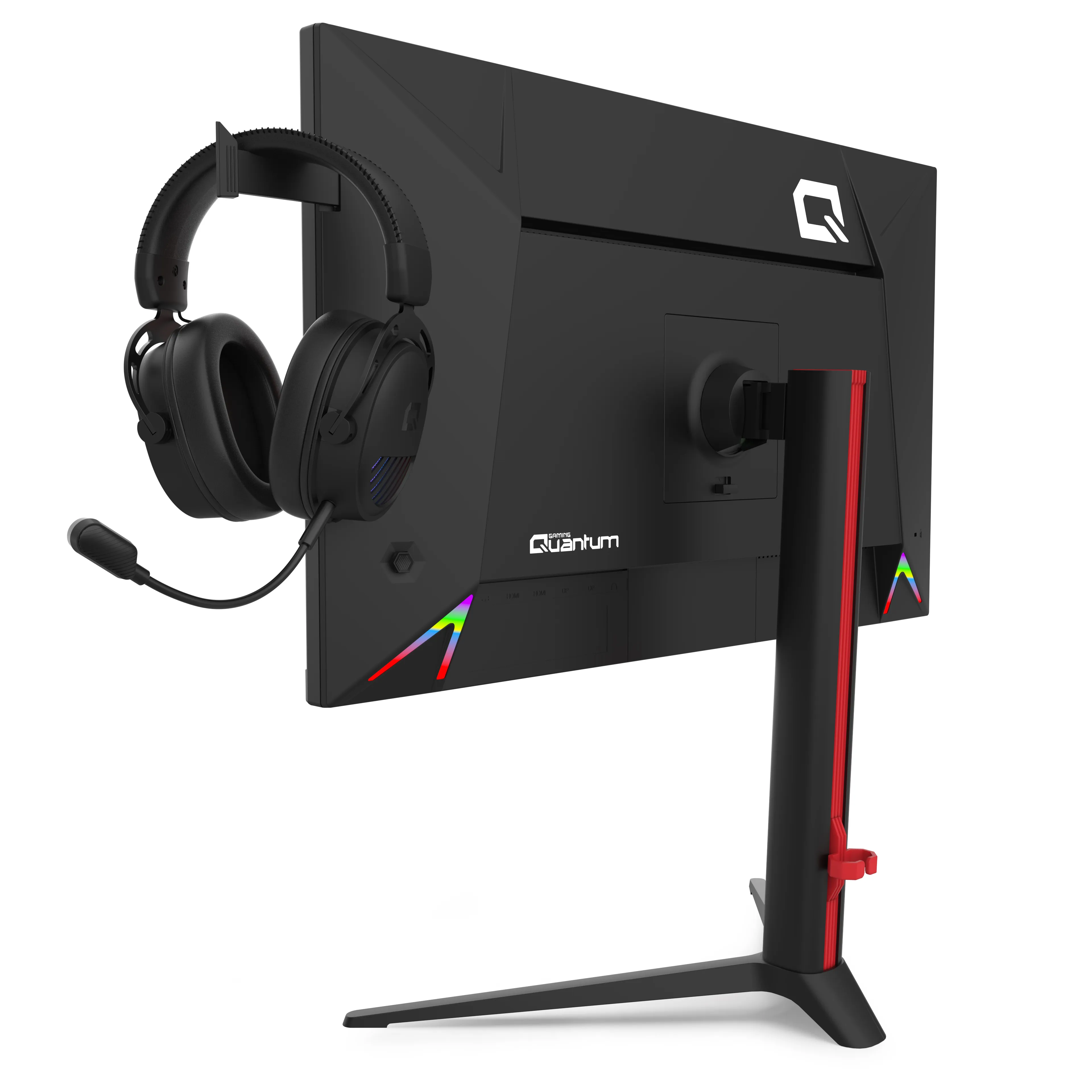 Quantum Gaming Shadow MG27B-B 27" 300Hz 1ms Pivot Kulaklık Tutacaklı IPS Gaming Monitör(Sıfır Ölü Pixel Garantili) görsel 8